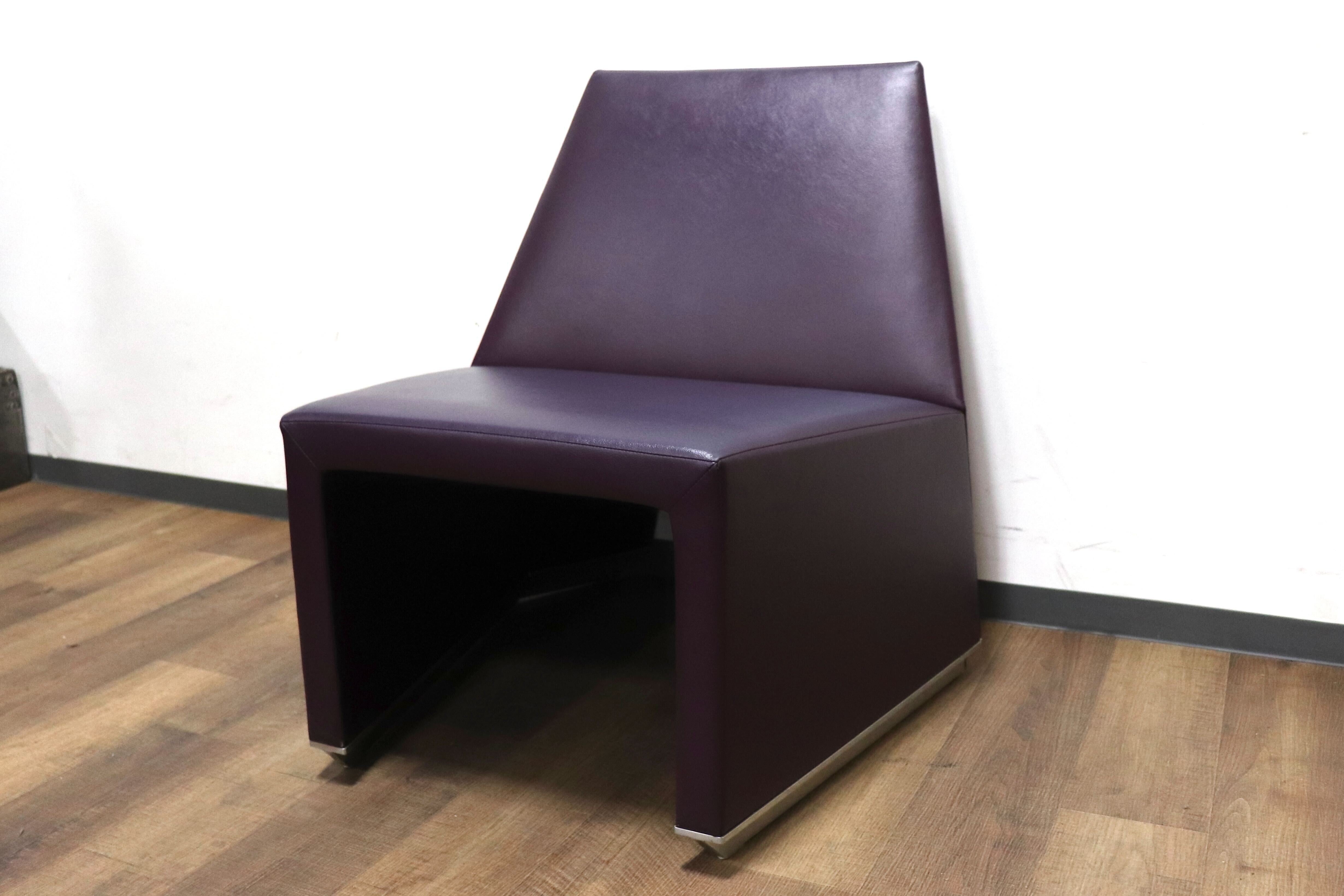 GMHH135B○Cassina ixc / カッシーナイクスシー ラウンジチェア システムチェア 椅子 1人掛けソファ ロビー レザー イタリア ポストモダン