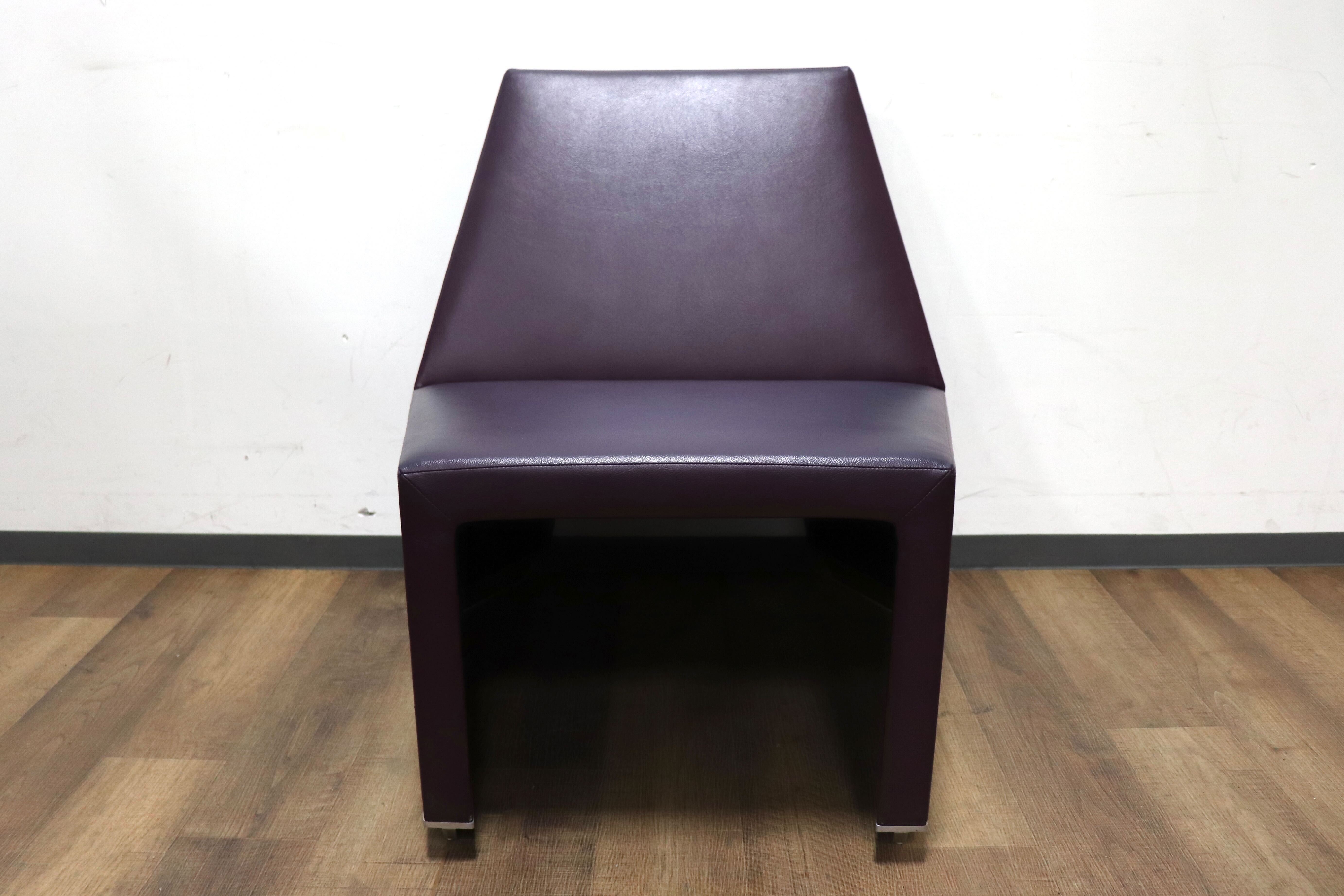 GMHH135B○Cassina ixc / カッシーナイクスシー ラウンジチェア システムチェア 椅子 1人掛けソファ ロビー レザー イタリア ポストモダン