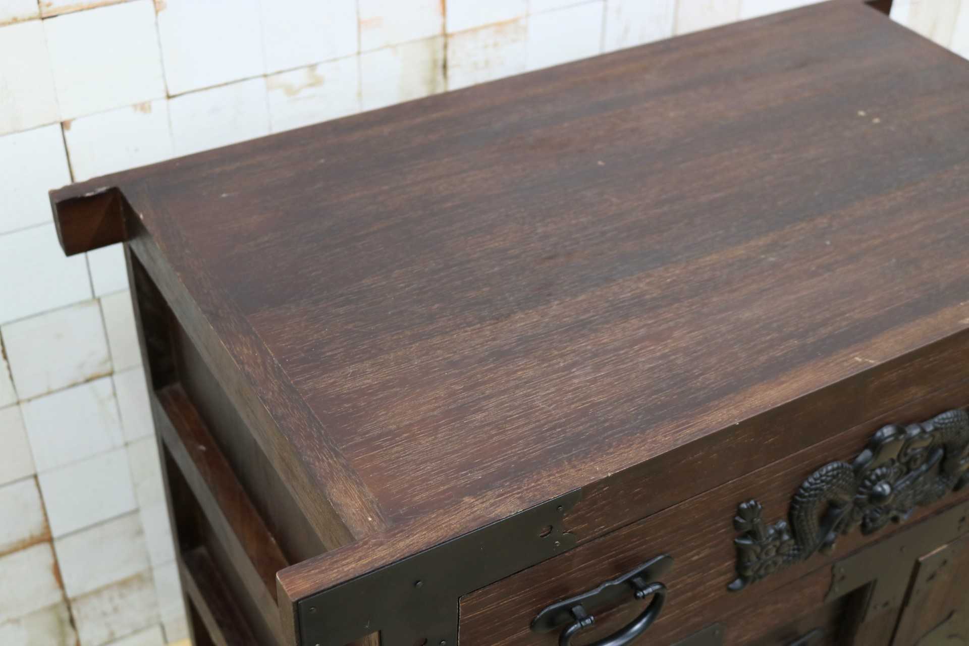 GMIS463○時代箪笥 和家具 和モダン 和室 座敷 古民家 チェスト 整理箪笥 アンティーク レトロ 木製 小物入れ 古民具 インテリア 古家具