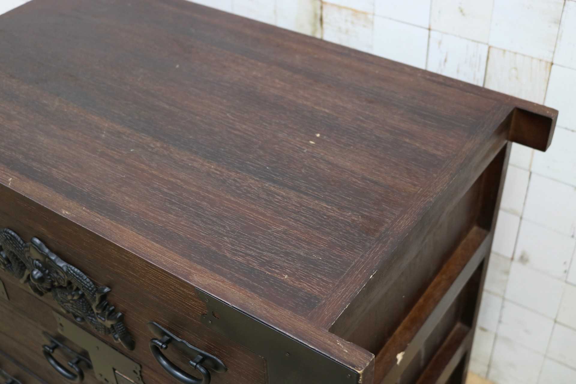 GMIS463○時代箪笥 和家具 和モダン 和室 座敷 古民家 チェスト 整理箪笥 アンティーク レトロ 木製 小物入れ 古民具 インテリア 古家具