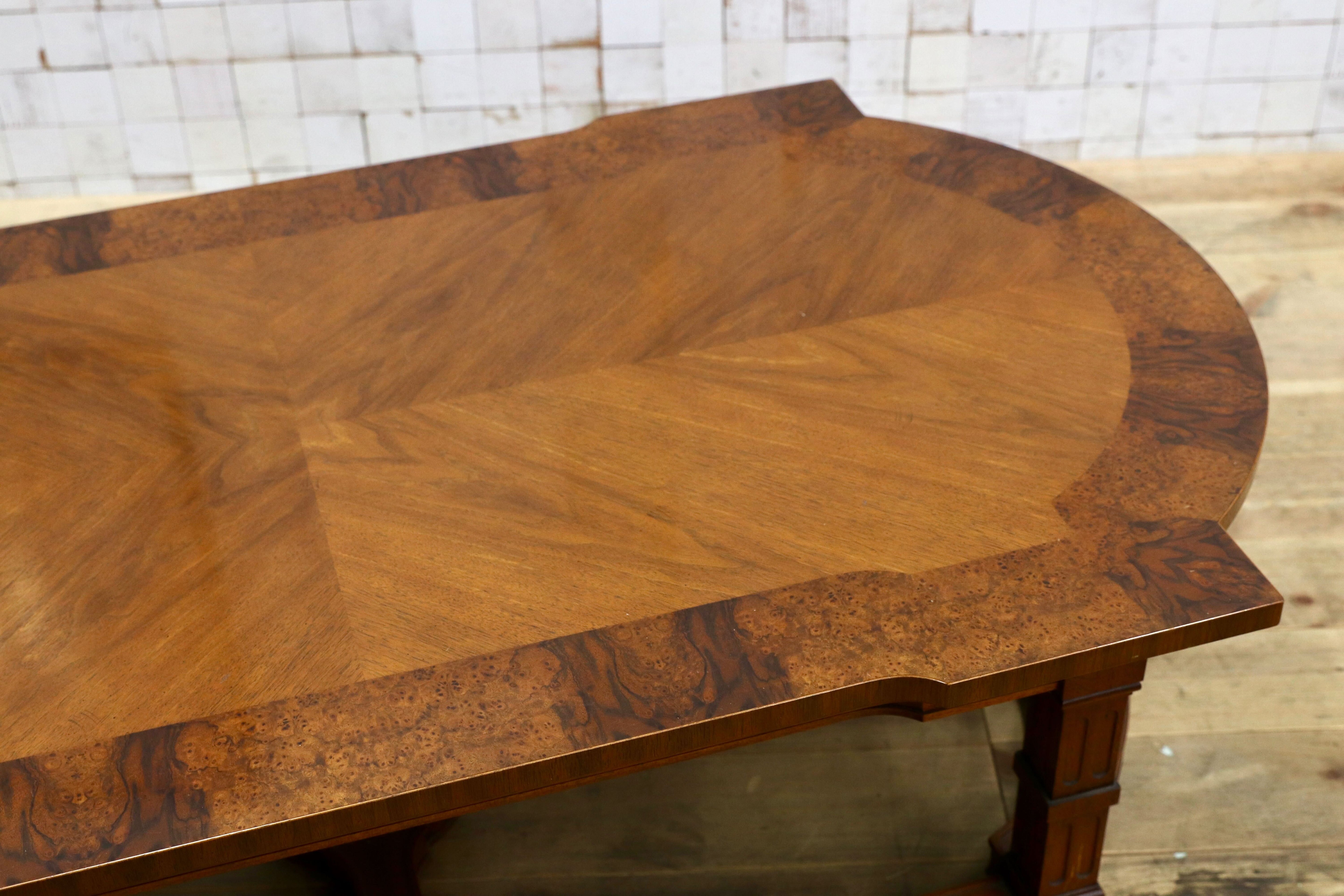 GMIS555○DREXEL HERITAGE / ドレクセルヘリテイジ フランチェスカ センターテーブル リビングテーブル 応接机 ヴィンテージ 定価約57万