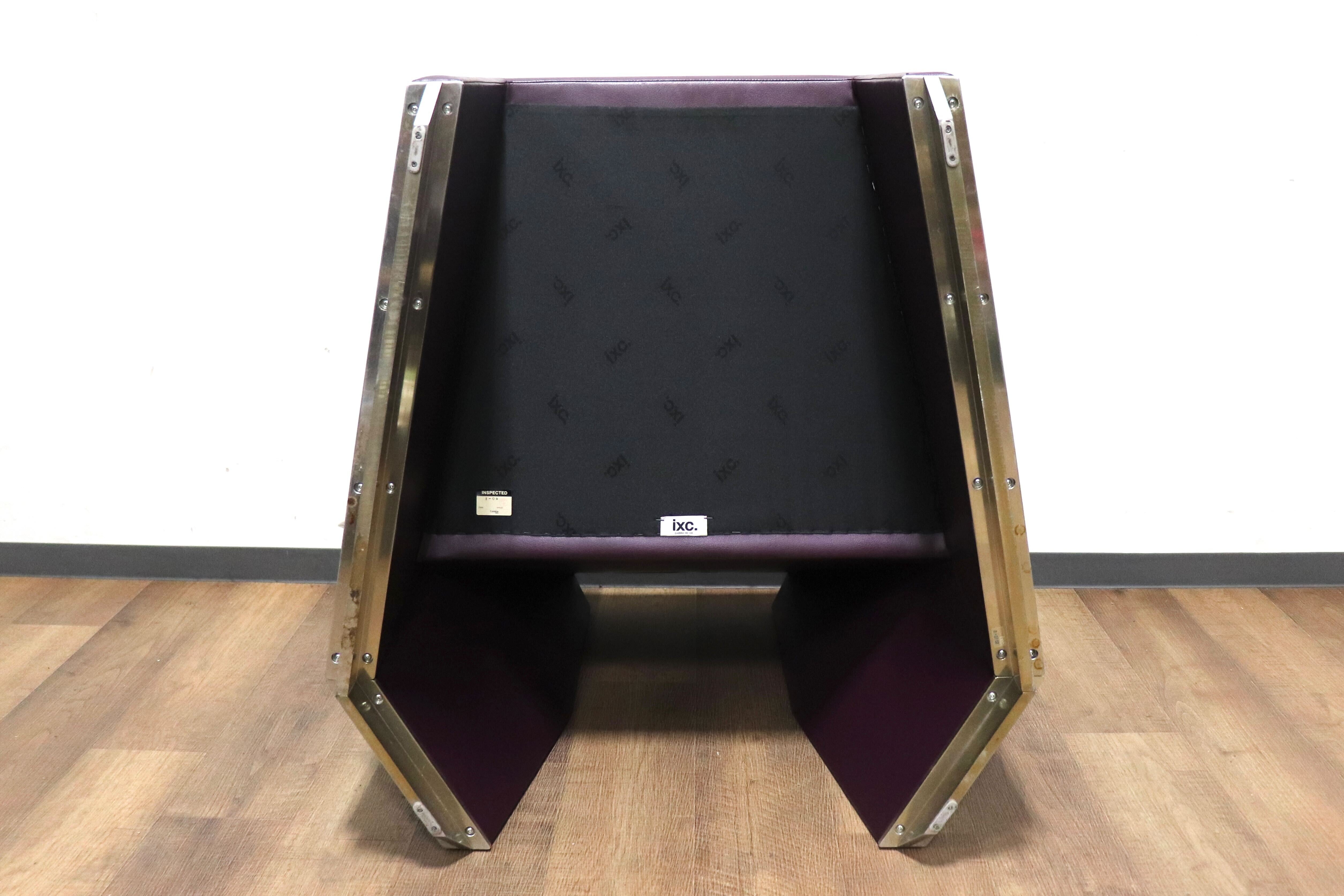 GMHH135B○Cassina ixc / カッシーナイクスシー ラウンジチェア システムチェア 椅子 1人掛けソファ ロビー レザー イタリア ポストモダン