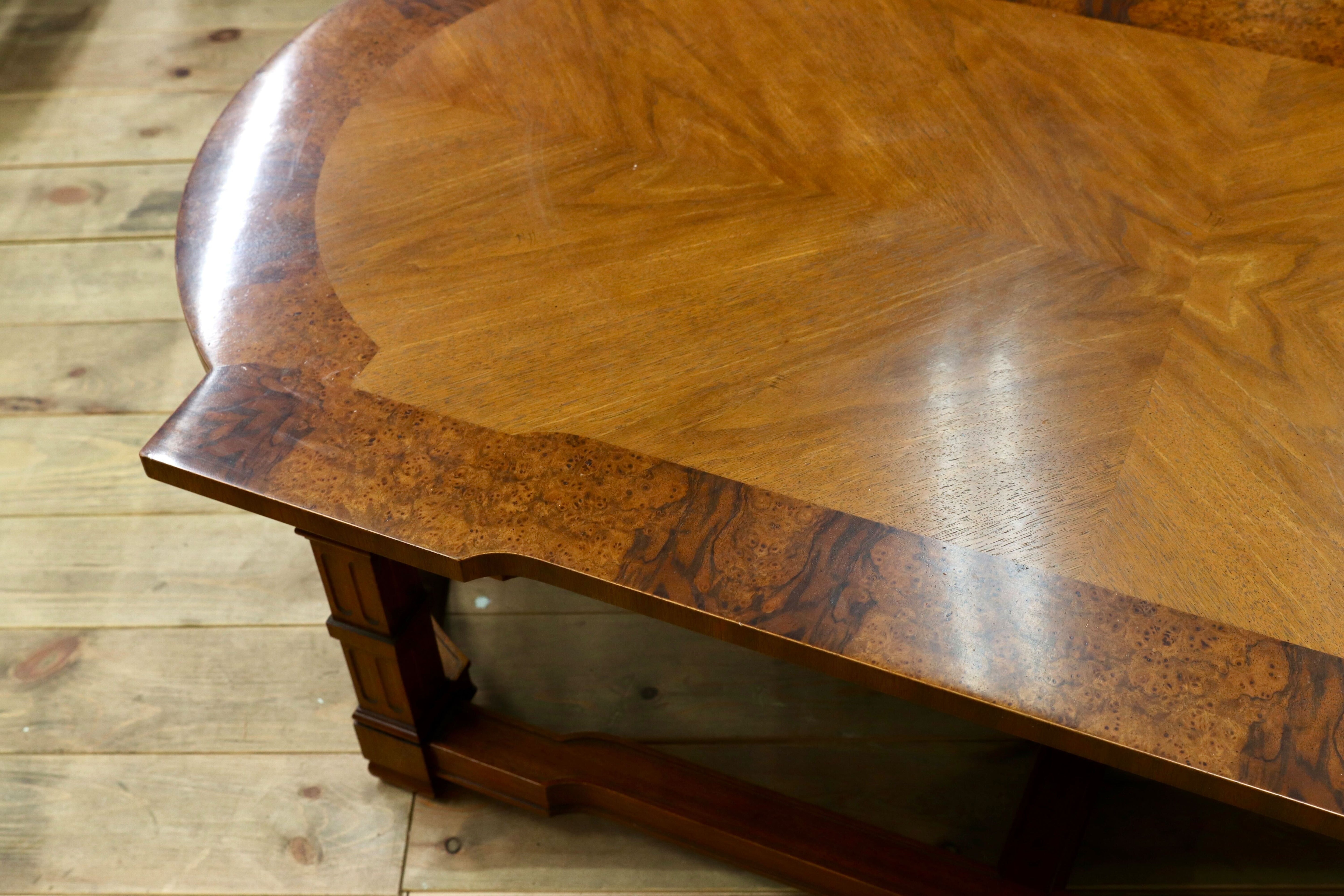 GMIS555○DREXEL HERITAGE / ドレクセルヘリテイジ フランチェスカ センターテーブル リビングテーブル 応接机 ヴィンテージ 定価約57万