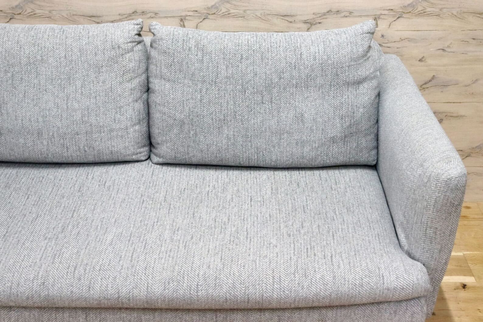 GMHK806○unico / ウニコ RAUFA ラウファ 2.5人掛けソファ ラブソファ カバーリング ファブリック フェザー 北欧スタイル 定価約11.9万