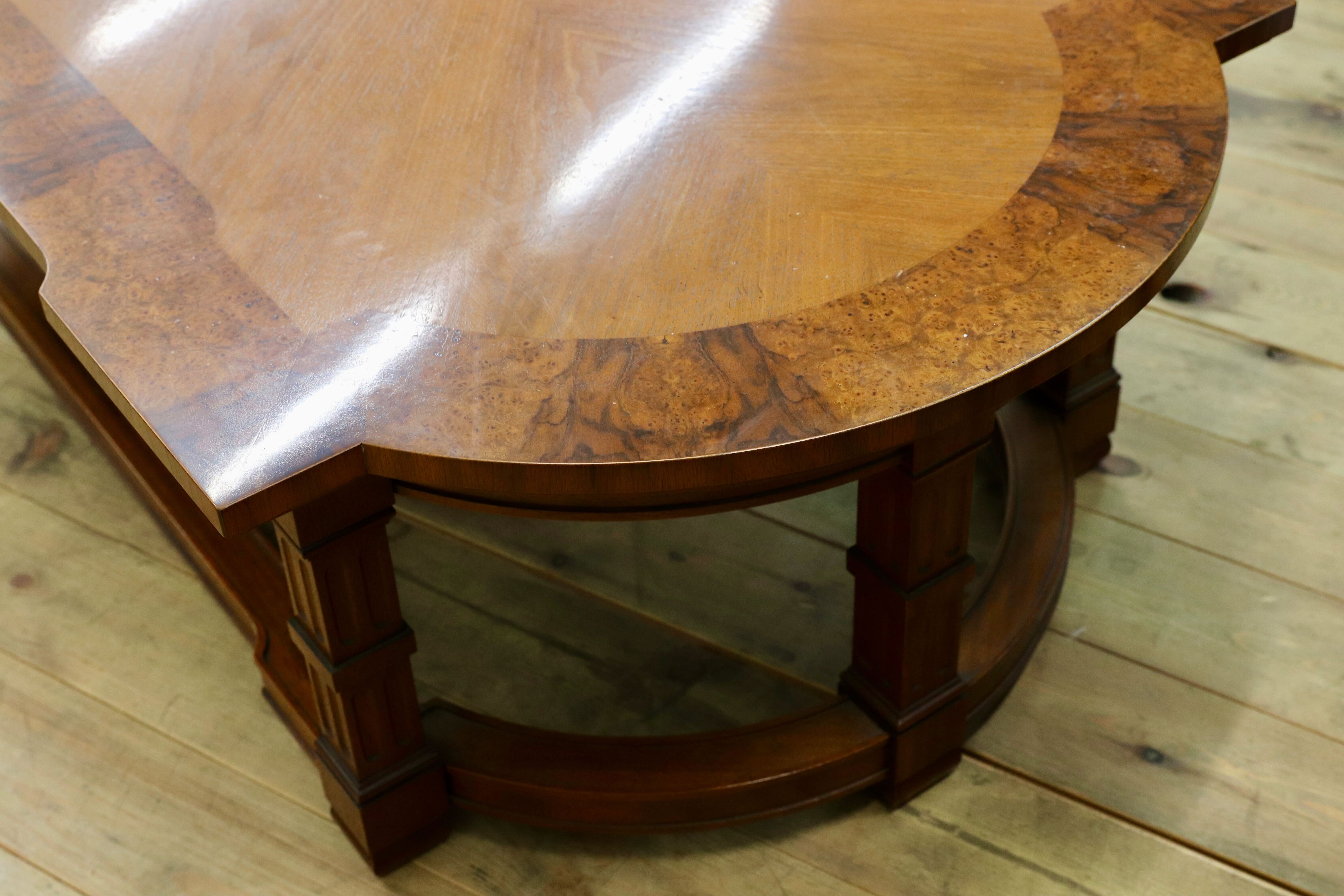 GMIS555○DREXEL HERITAGE / ドレクセルヘリテイジ フランチェスカ センターテーブル リビングテーブル 応接机 ヴィンテージ 定価約57万