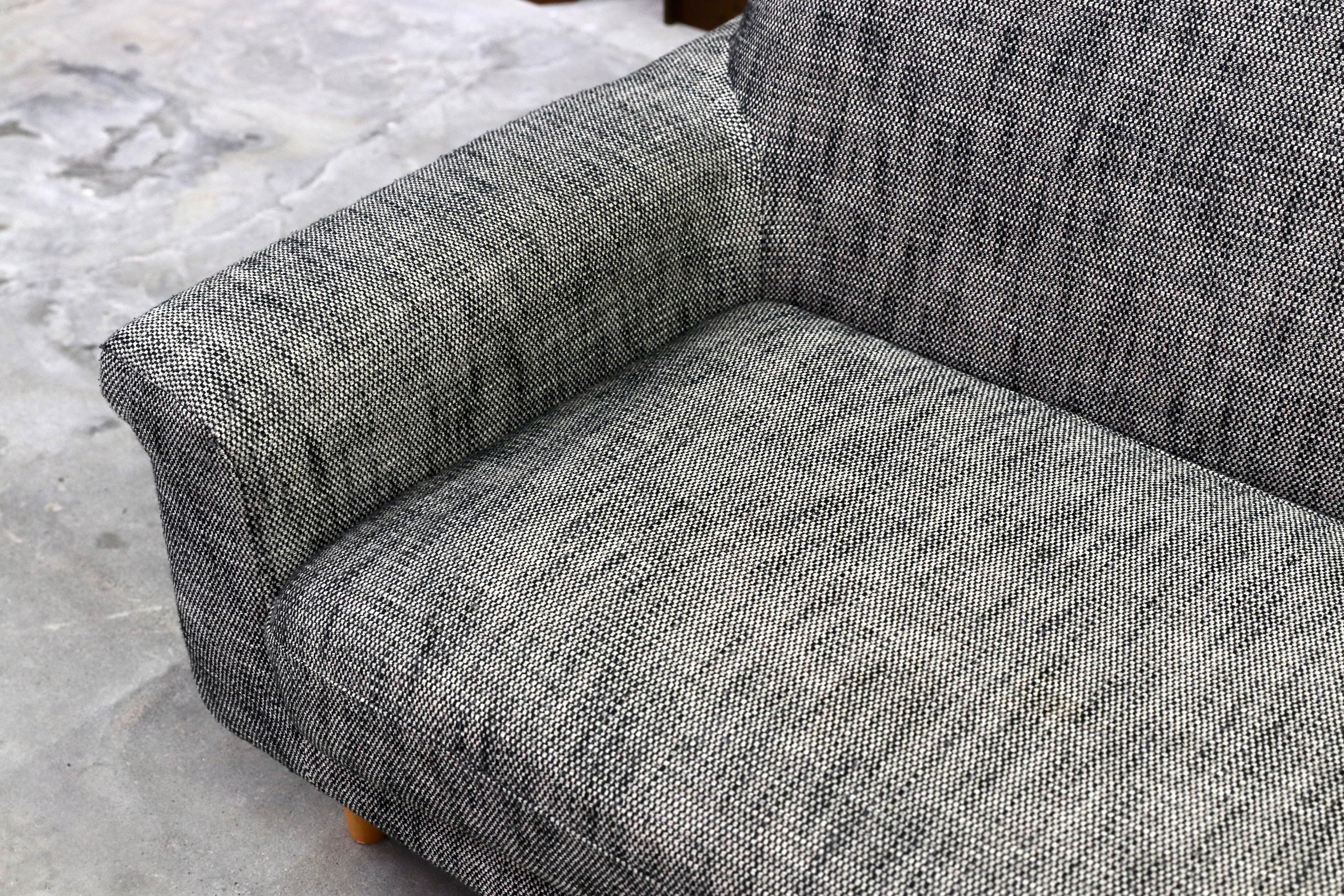 GMHK777○unico / ウニコ BOERUM ボアラム 2.5人掛けソファ ラブソファ ファブリック 長椅子 北欧スタイル