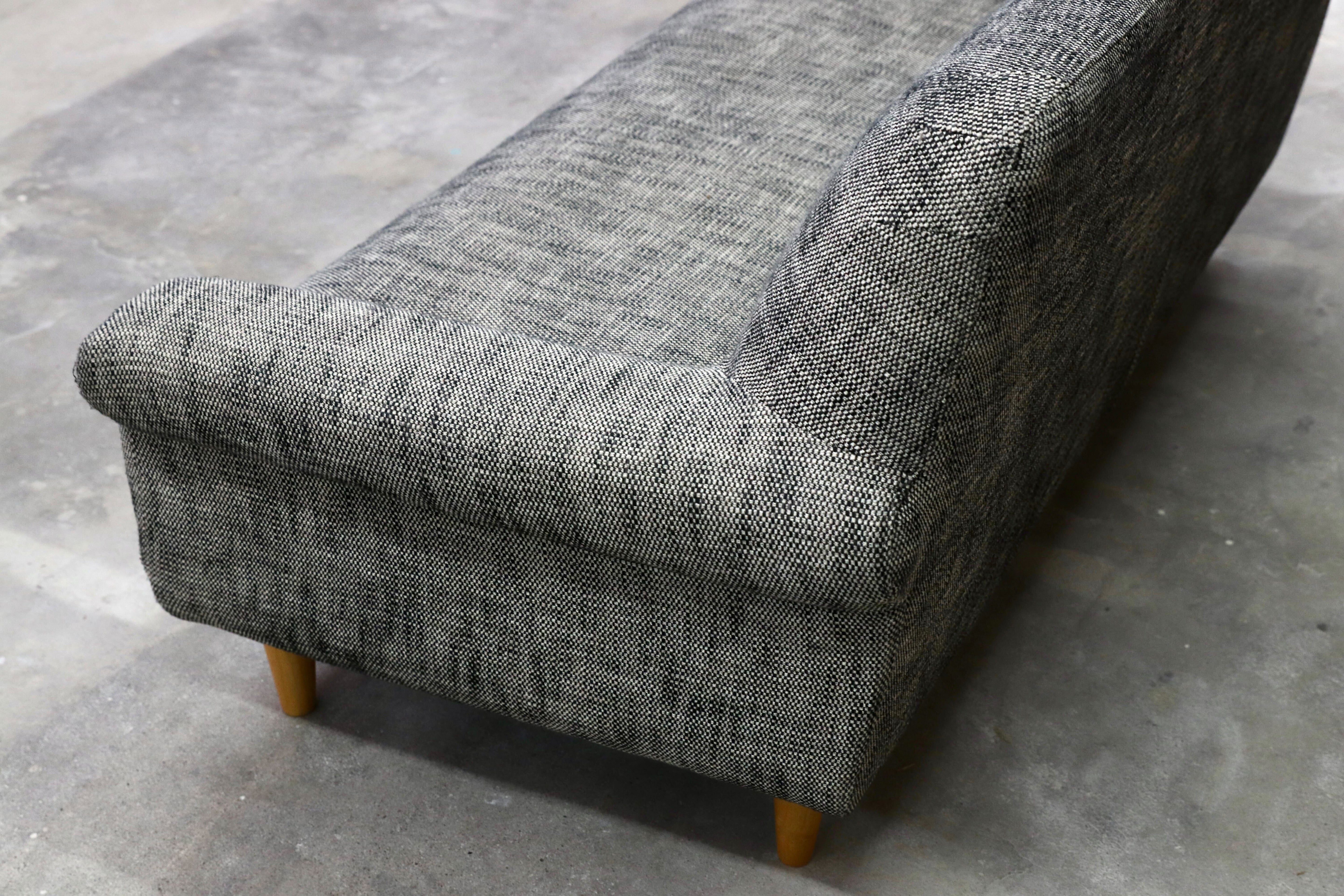 GMHK777○unico / ウニコ BOERUM ボアラム 2.5人掛けソファ ラブソファ ファブリック 長椅子 北欧スタイル