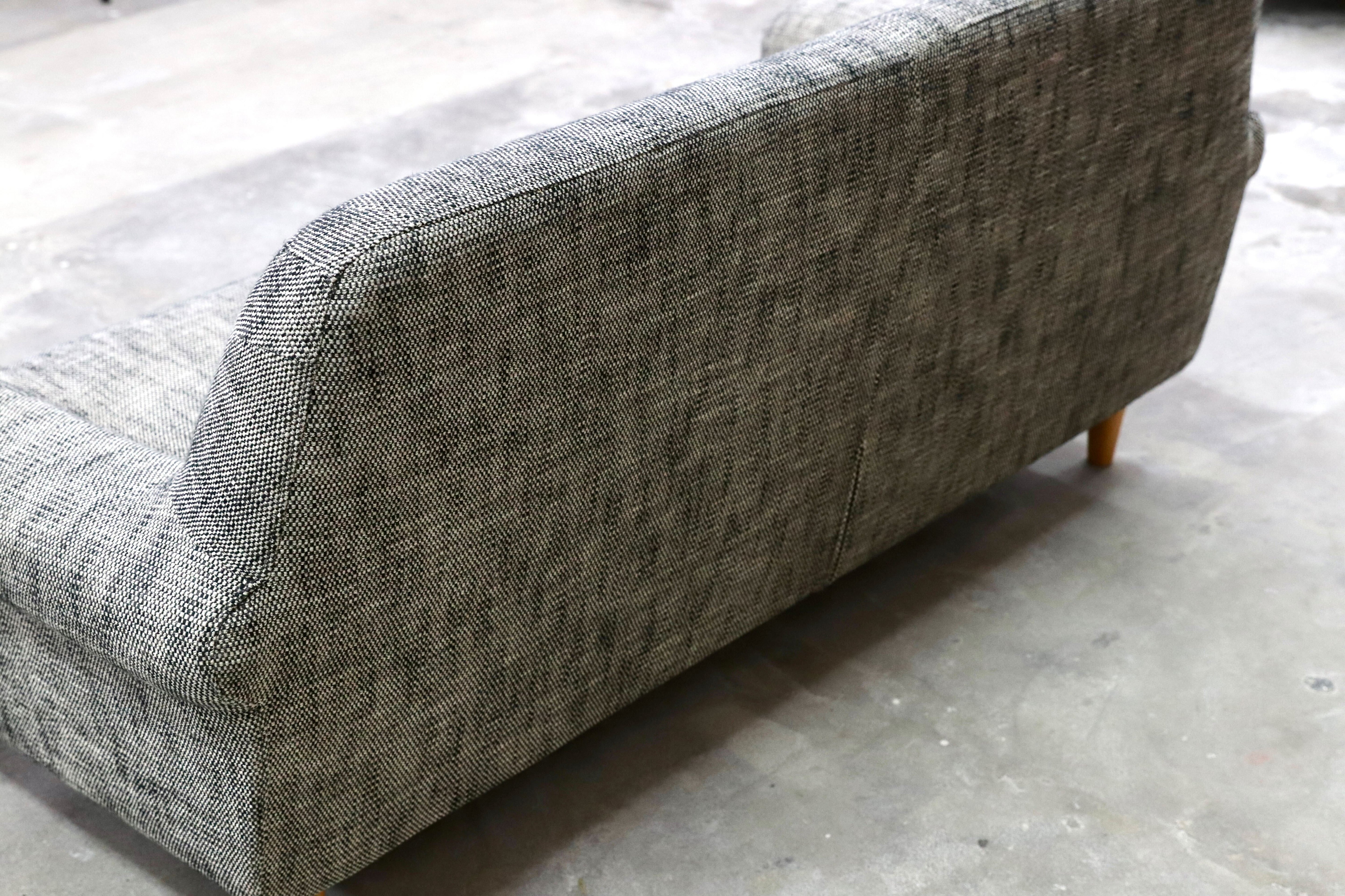 GMHK777○unico / ウニコ BOERUM ボアラム 2.5人掛けソファ ラブソファ ファブリック 長椅子 北欧スタイル