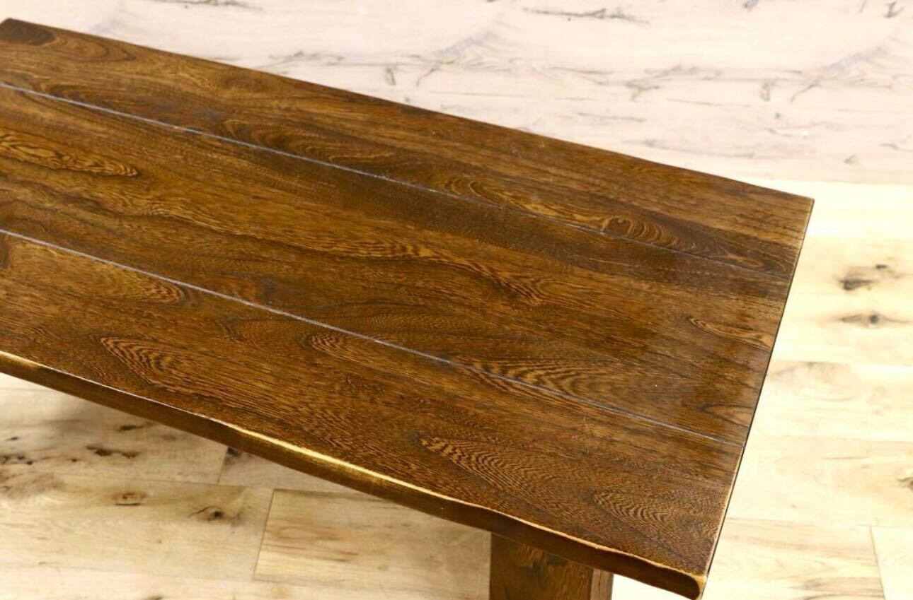 GMHH397○karimoku / カリモク 木挽 センターテーブル リビングテーブル 木製 レトロ カントリー ノスタルジック 国産家具