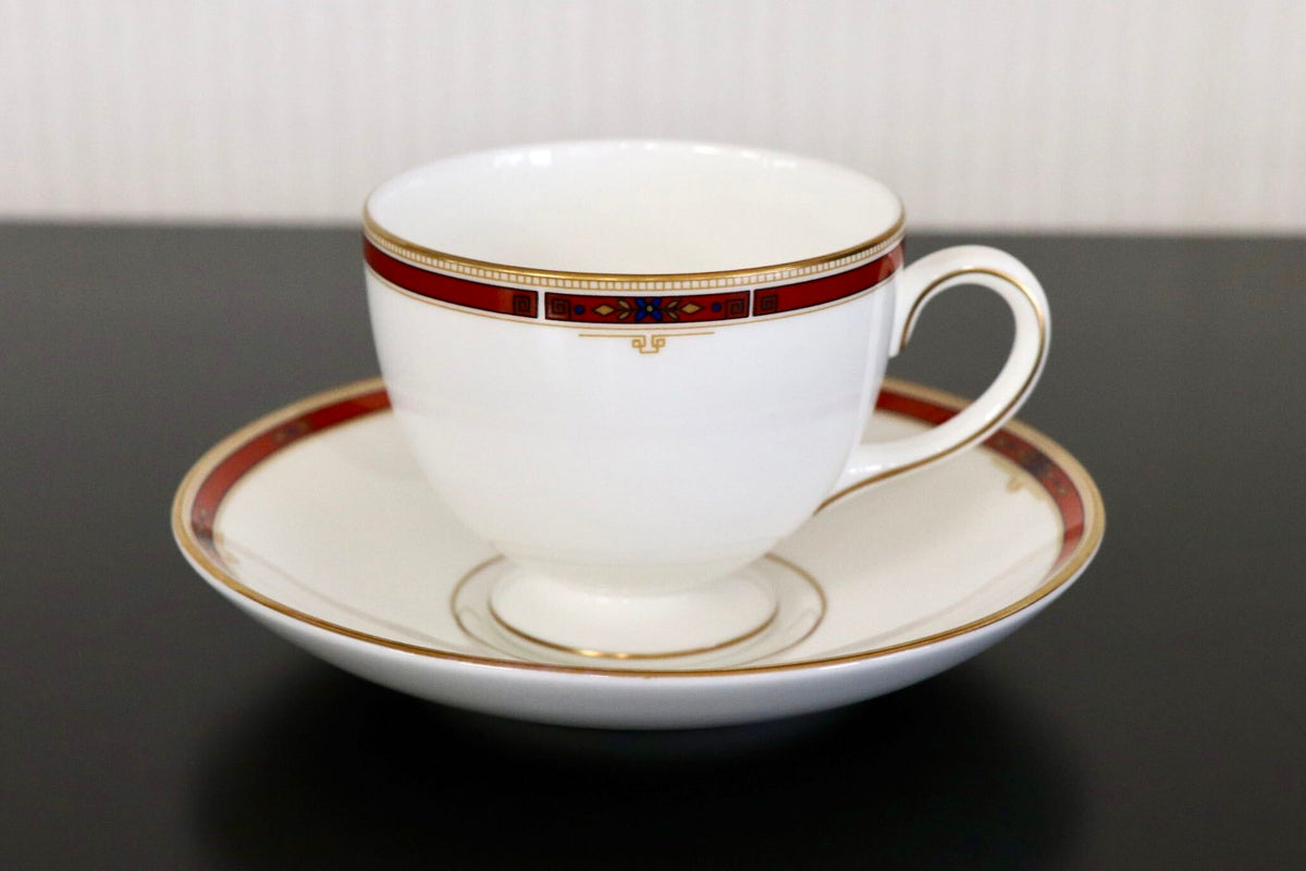 GMJO137E○WEDGWOOD / ウェッジウッド COLORADO コロラド カップ&ソーサー ボーンチャイ ナ 金彩 ヴィンテージ 英国製 廃盤