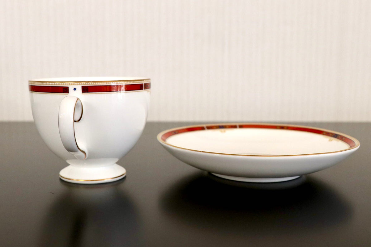 GMJO137E○WEDGWOOD / ウェッジウッド COLORADO コロラド カップ&ソーサー ボーンチャイ ナ 金彩 ヴィンテージ 英国製 廃盤