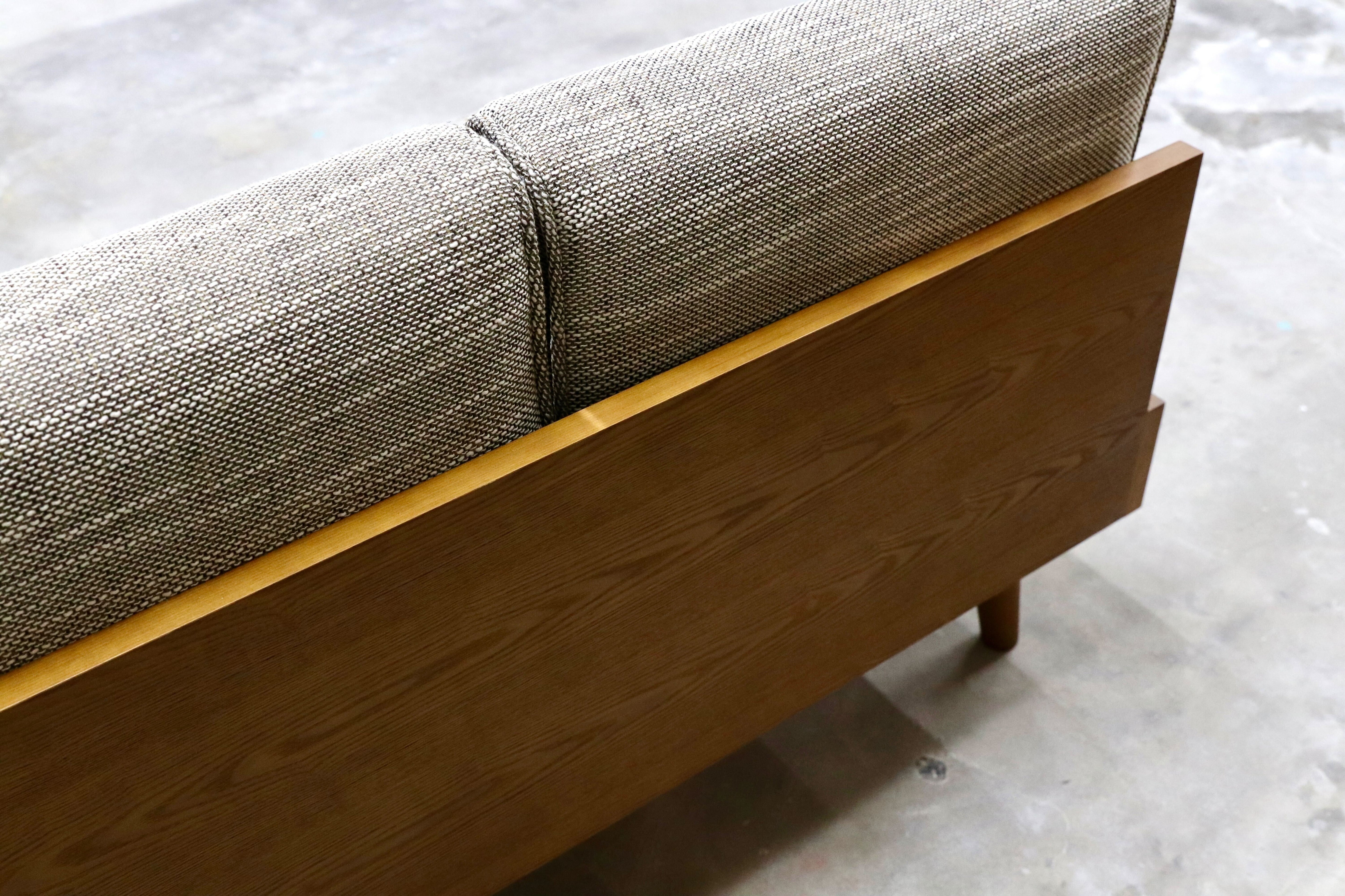 GMHK708○unico / ウニコ ALBERO アルベロ 3人掛けソファ トリプルソファ 北欧スタイル 約14万 24年製 モデルルーム展示品