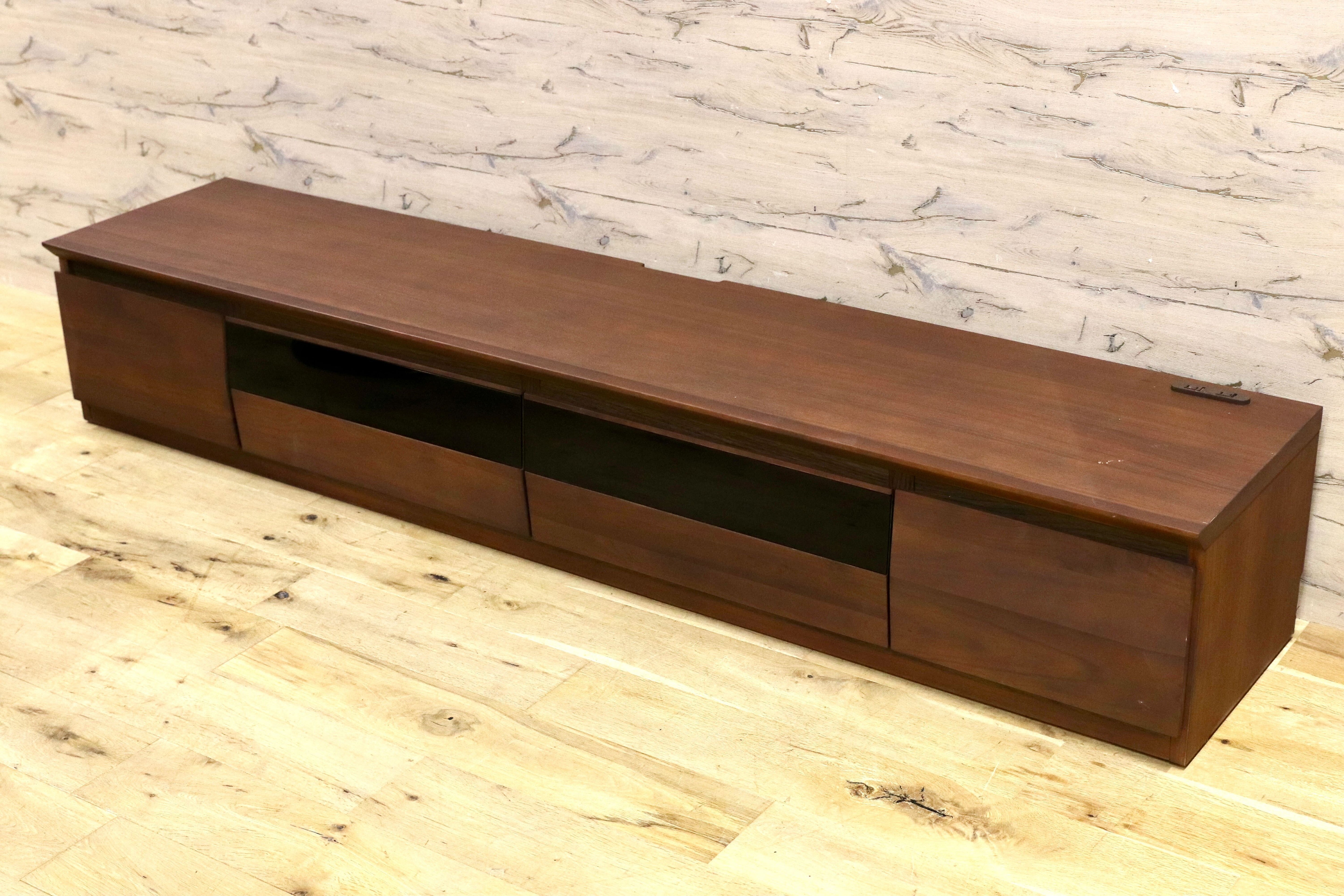 GMIH213○関家具 KYCILIA テレビボード TVボード AVボード ローボード リビング収納 ウォールナット