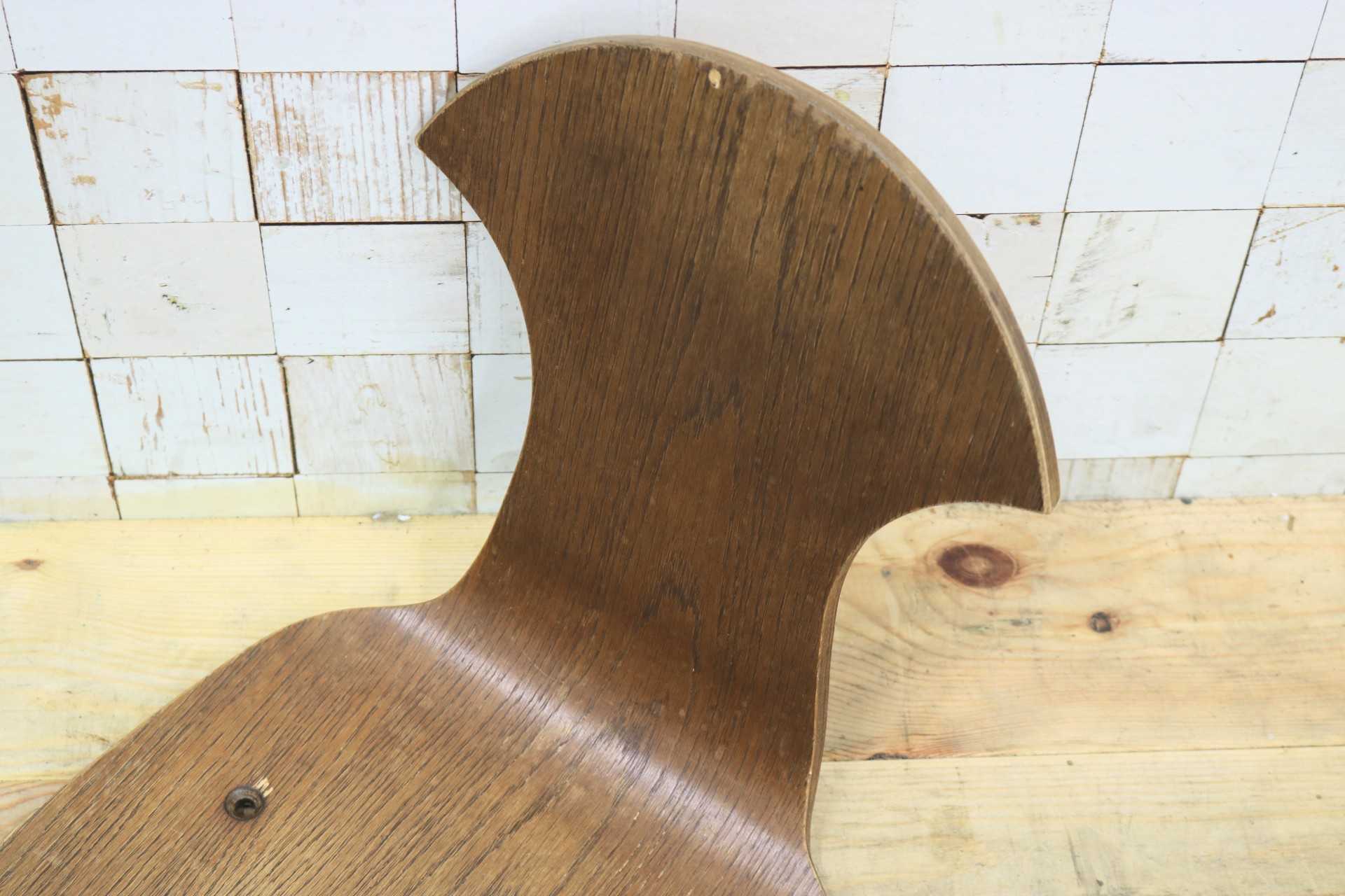 GMGT195A○TRUCK FURNITURE / トラックファニチャー 椅子 プライウッド 廃番 ヴィンテージ 希少 アンティーク インダストリアル ジャンク