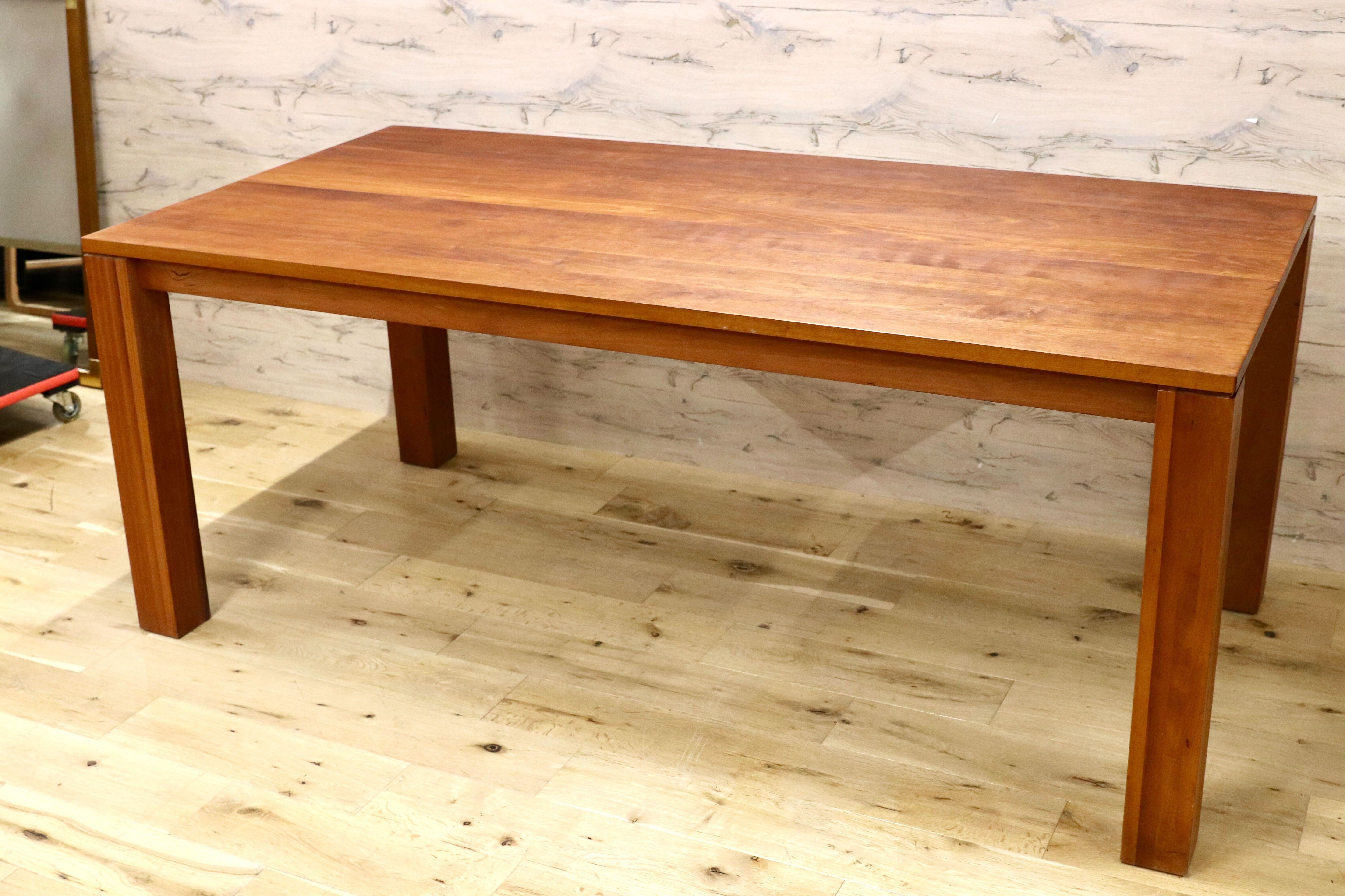 GMIH308○LEGNATEC / レグナテック リーヴス ブラックチェリー ダイニングテーブル 食卓テーブル 無垢材 北欧スタイル 定価約24万