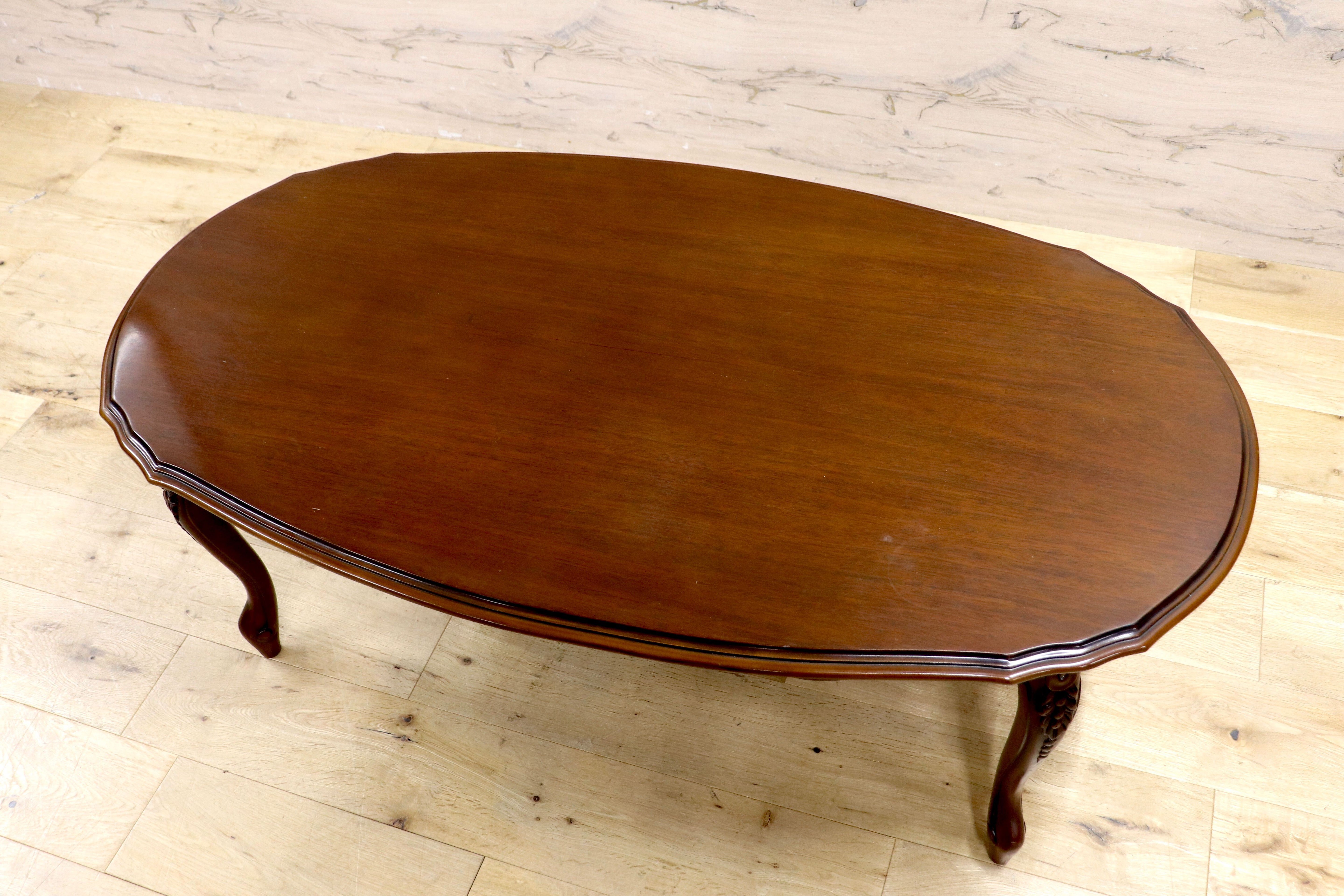 GMIK753A○クラシック センターテーブル リビングテーブル ローテーブル ヨーロピアン アンティーク調 木製家具