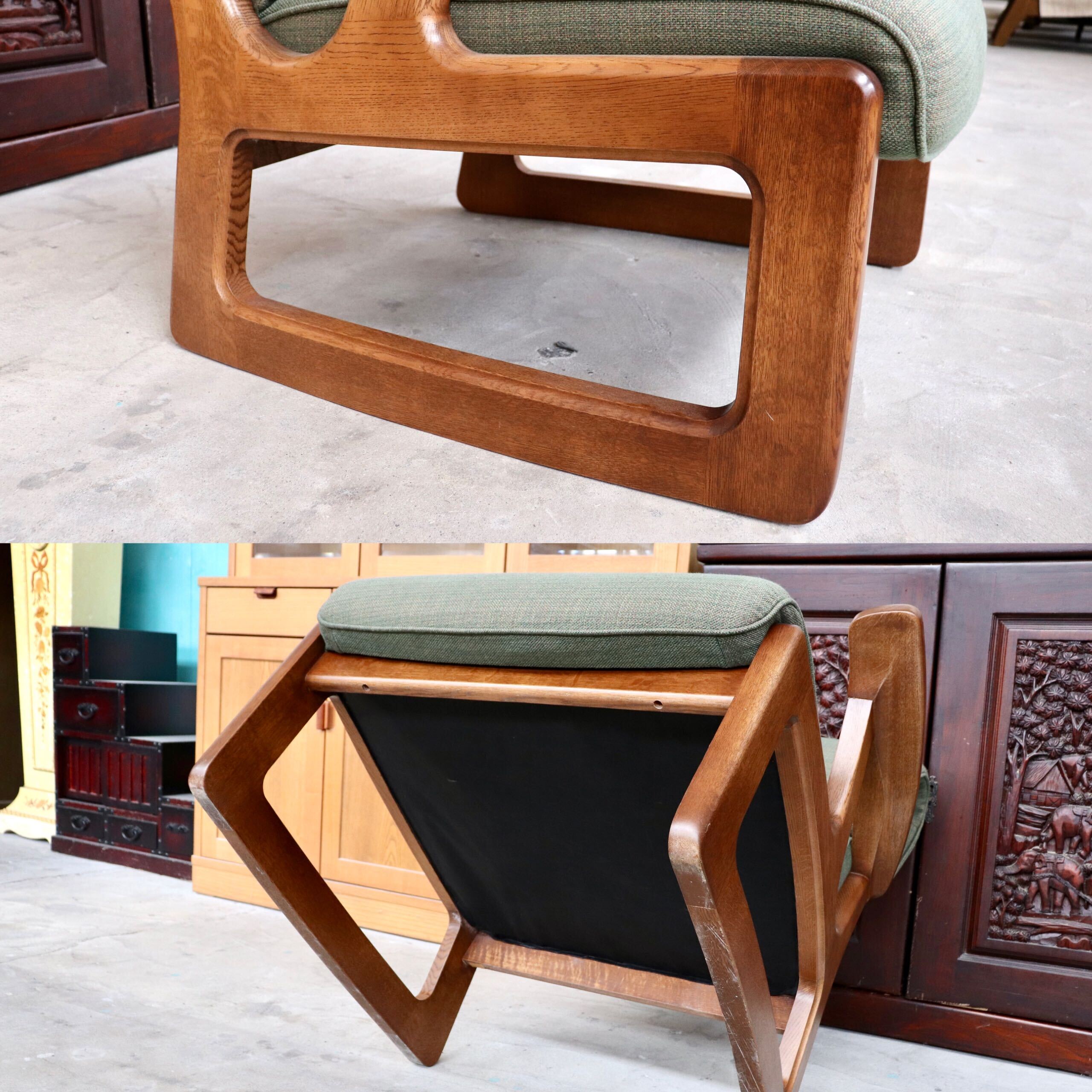 GMIK633B○maruni / マルニ 1人掛けソファ シングルソファ 1pソファ ファブリック ミッドセンチュリー ヴィンテージ レトロ 国産家具