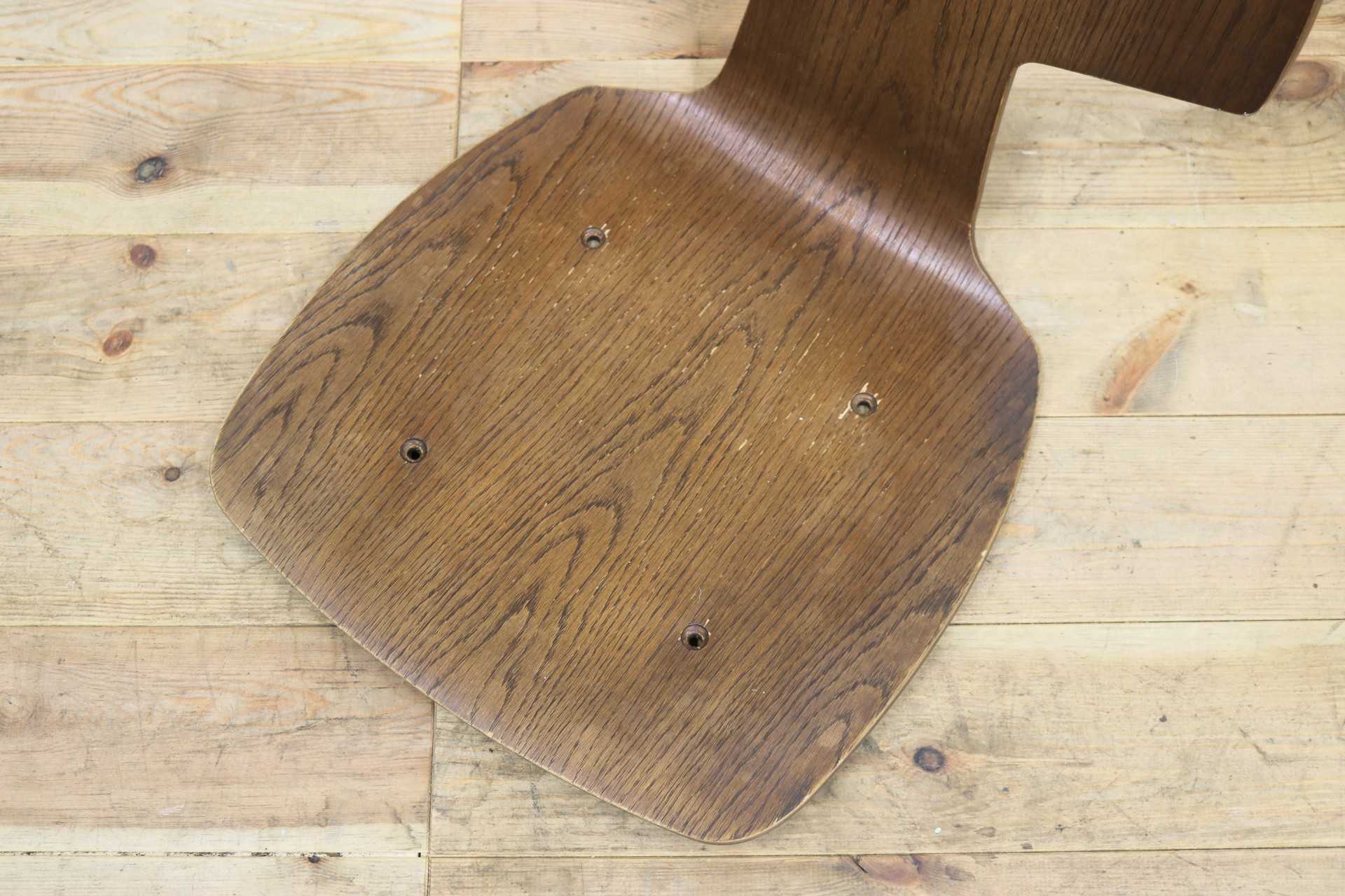 GMGT195B○TRUCK FURNITURE / トラックファニチャー Tチェア プライウッド 廃番 ヴィンテージ アンティーク インダストリアル ジャンク