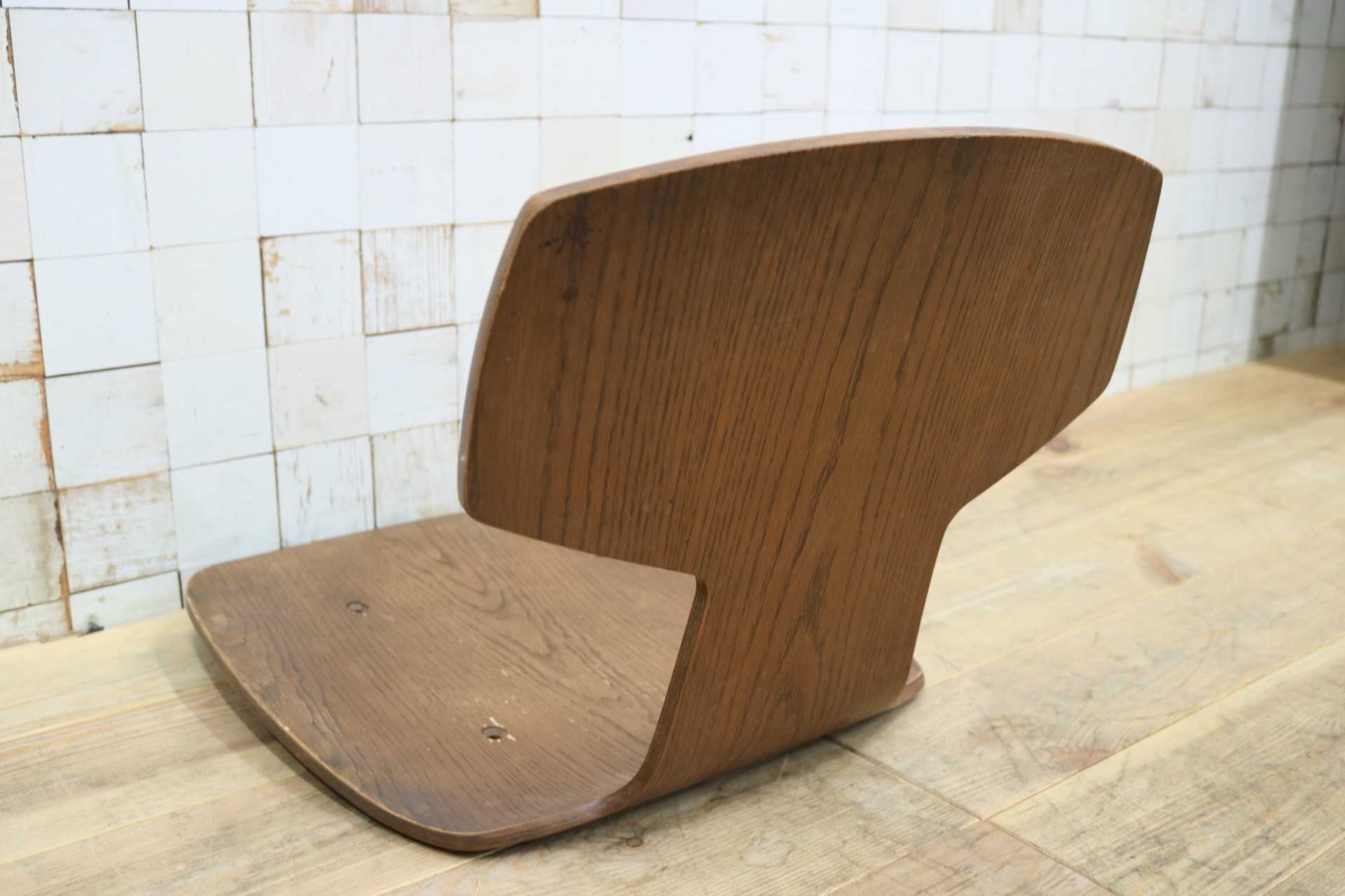 GMGT195B○TRUCK FURNITURE / トラックファニチャー Tチェア プライウッド 廃番 ヴィンテージ アンティーク インダストリアル ジャンク