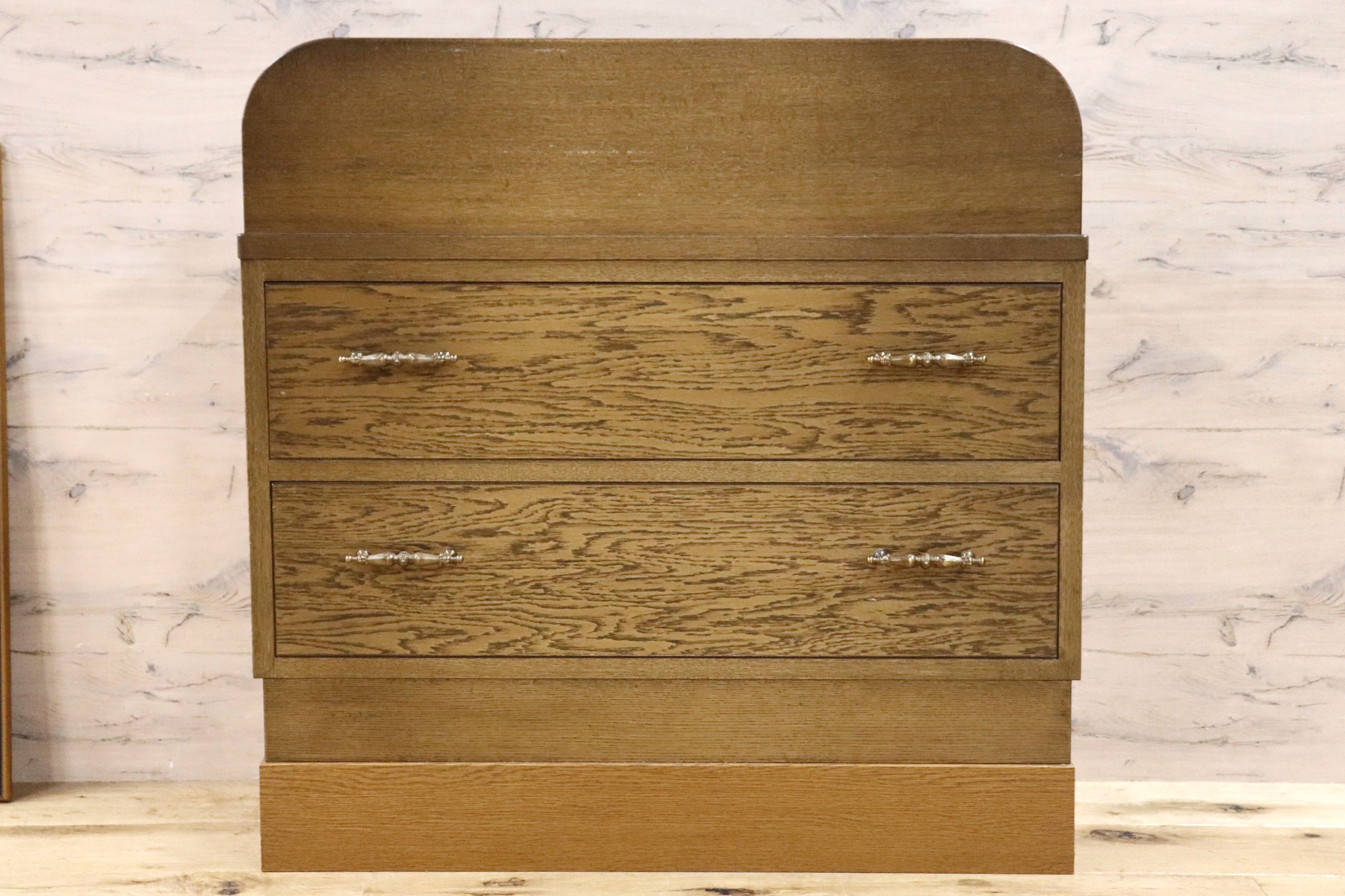 GMGH292○神戸家具 サイドキャビネット チェスト 洋タンス 棚 両面 カウンター 収納家具 小物収納 アンティーク レトロ 古民家 木製