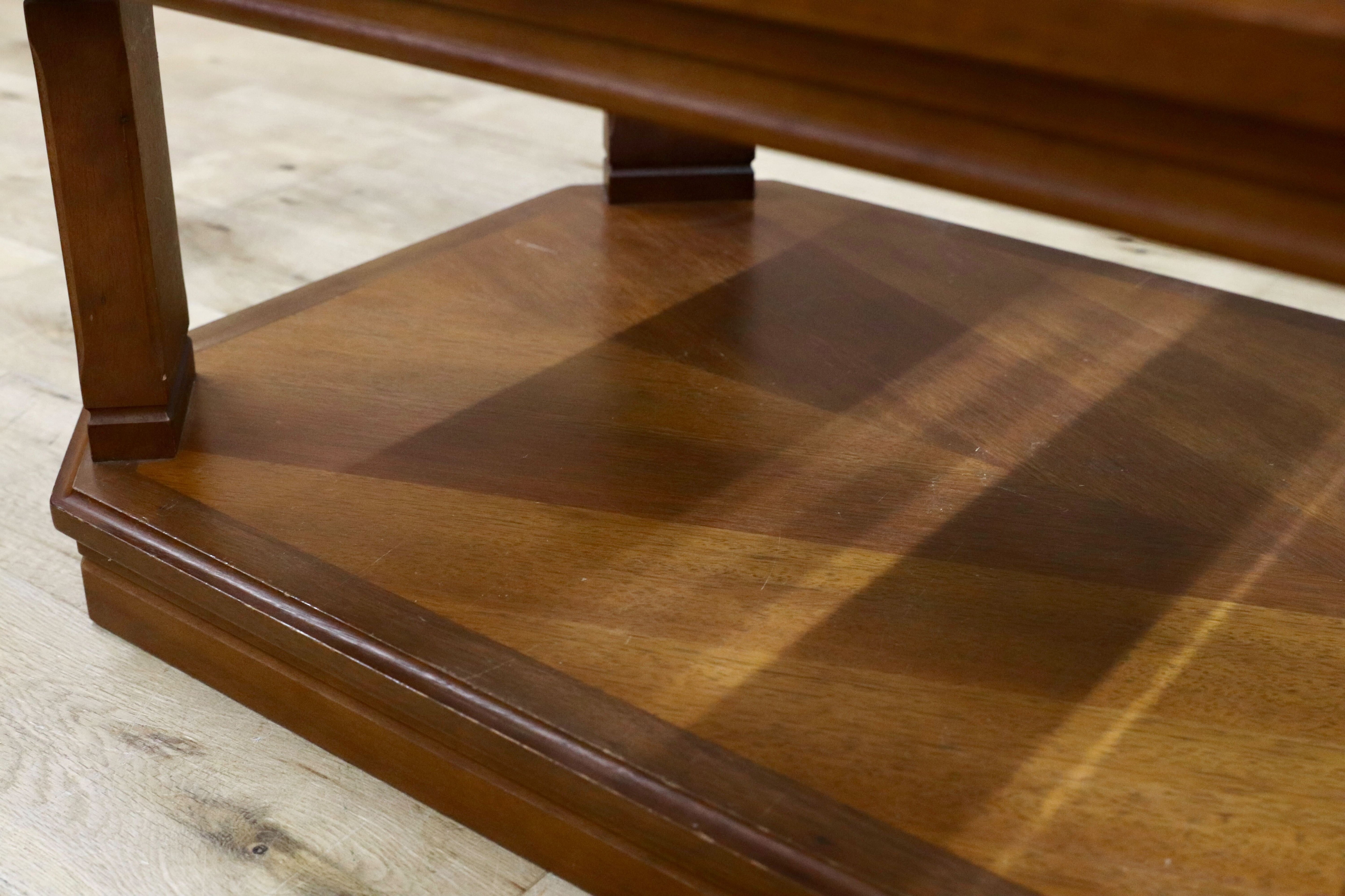 GMHH214○maruni / マルニ センターテーブル リビングテーブル 応接机 クラシック レトロ アンティーク 国産家具