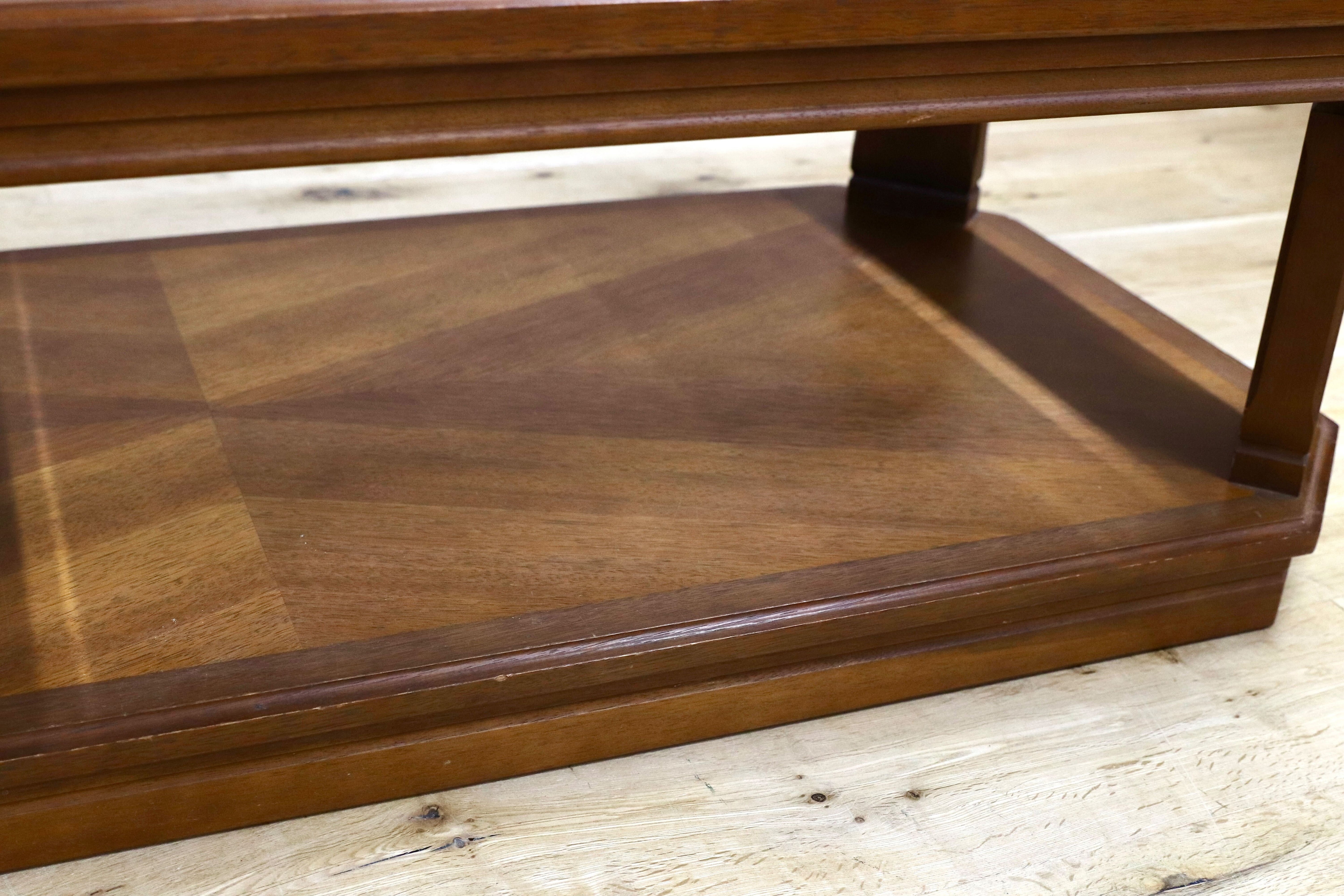 GMHH214○maruni / マルニ センターテーブル リビングテーブル 応接机 クラシック レトロ アンティーク 国産家具