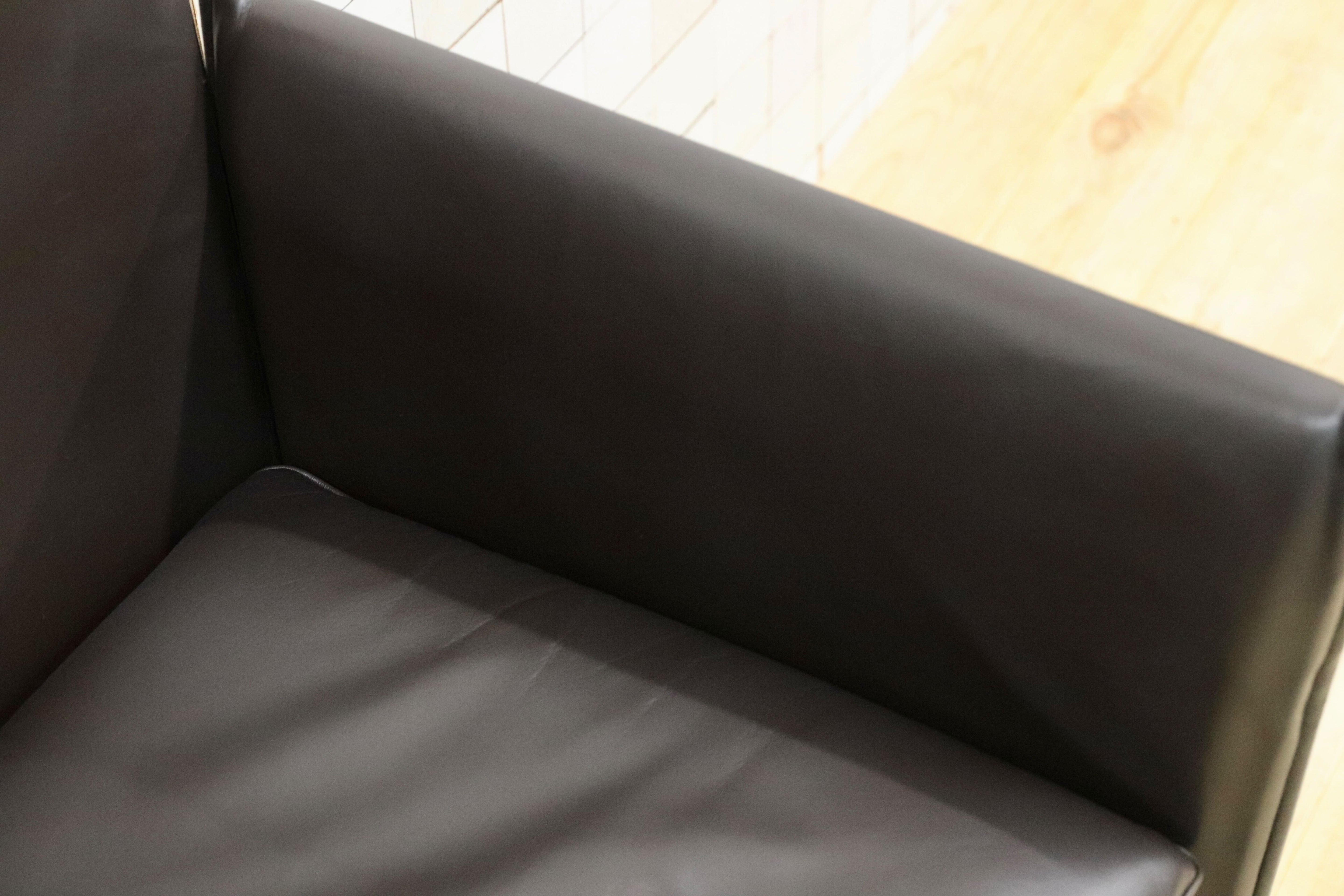 GMHK778F○Cassina / カッシーナ BREAK ブレーク 本革 レザー アームチェア 椅子 キャスター付き マリオ・ベリーニ イタリアモダン 約56万