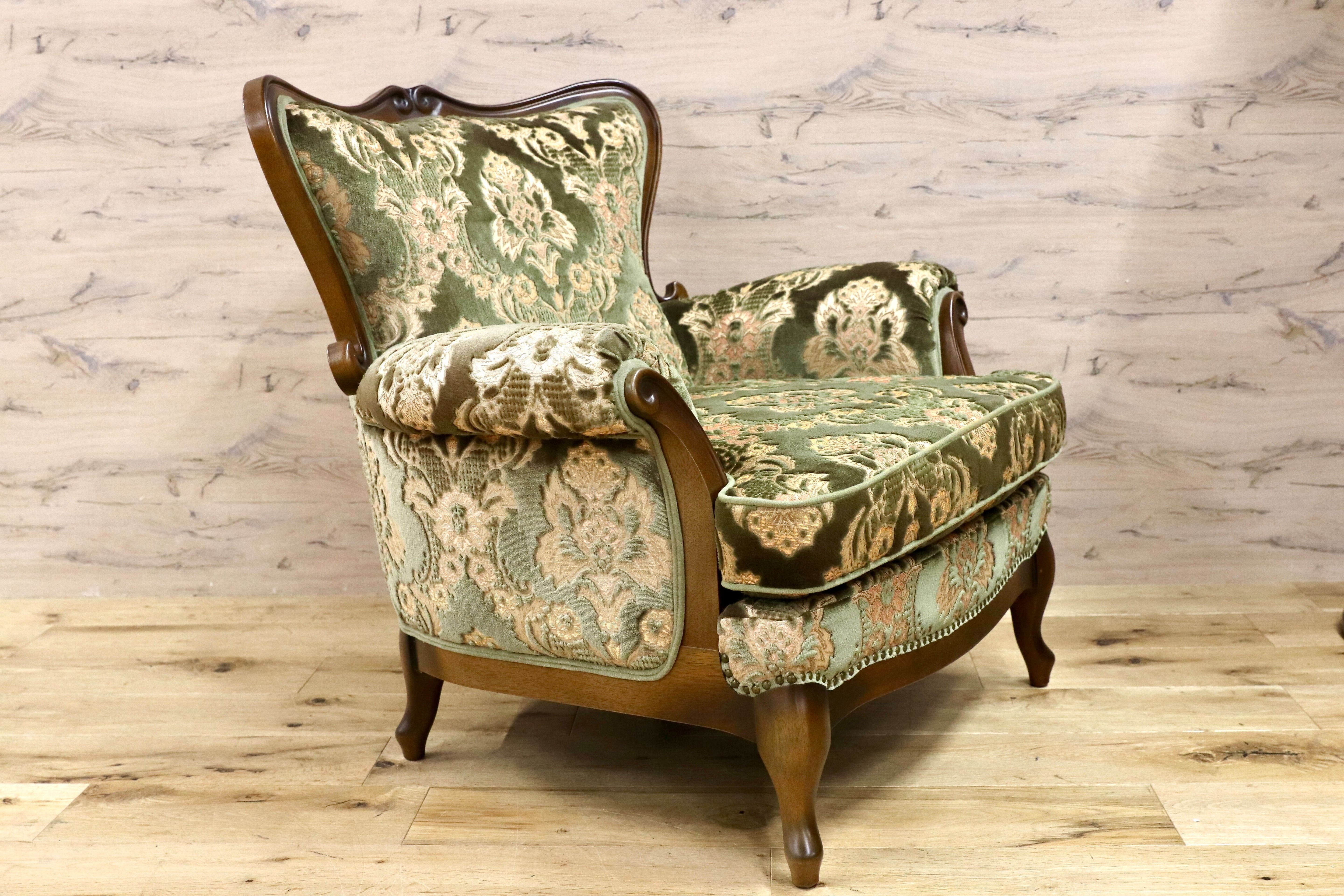 GMGH469B○maruni / マルニ アンドリュー 1人掛けソファ シングルソファ 応接 リビング 最高級 クラシック アームソファ 定価26万