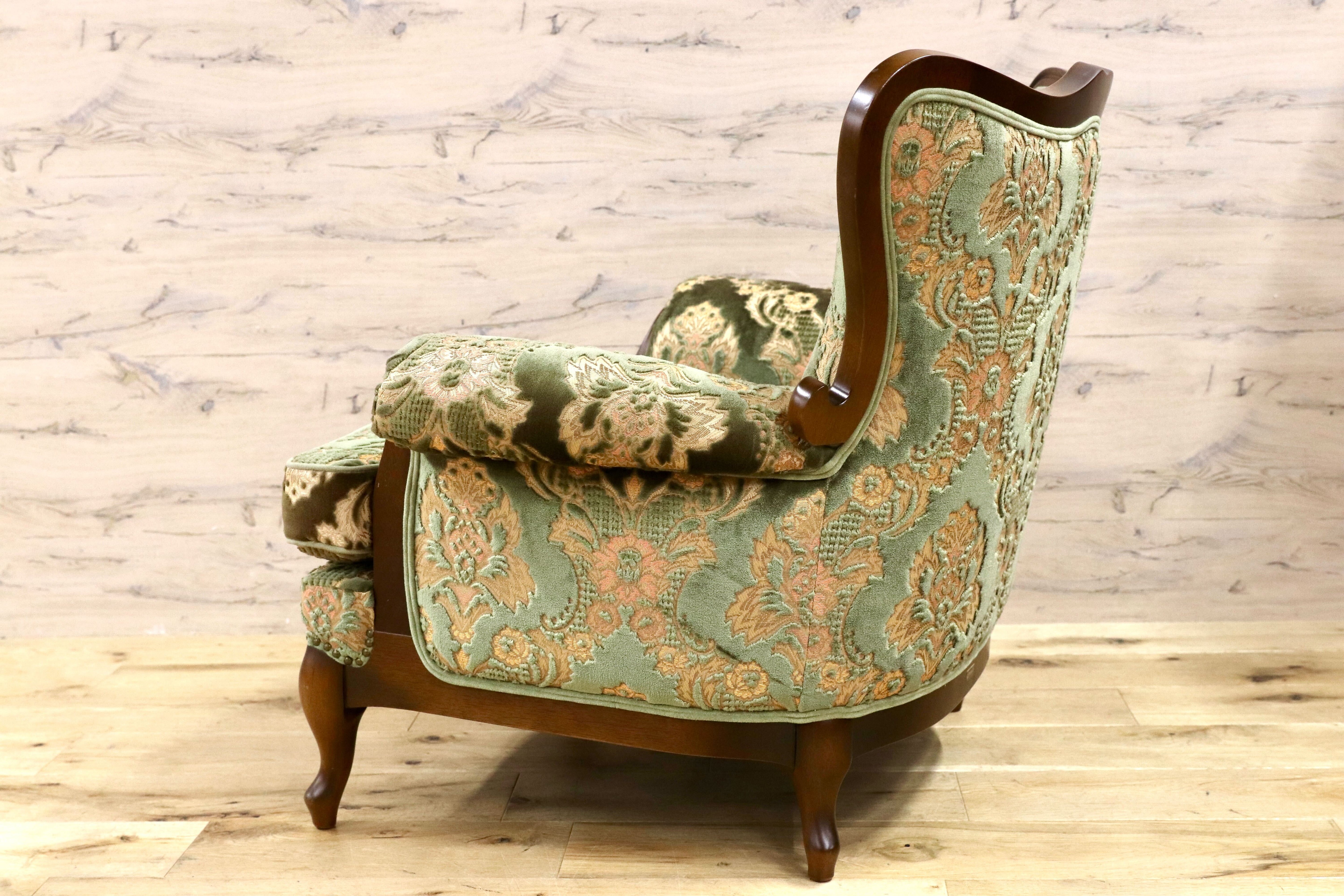 GMGH469B○maruni / マルニ アンドリュー 1人掛けソファ シングルソファ 応接 リビング 最高級 クラシック アームソファ 定価26万