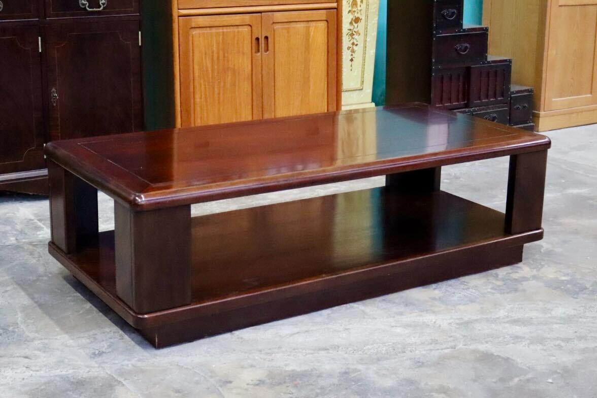 GMIK557C○karimoku / カリモク センターテーブル ローテーブル コーヒーテーブル 応接 ヴィンテージ オールドカリモク 国産家具