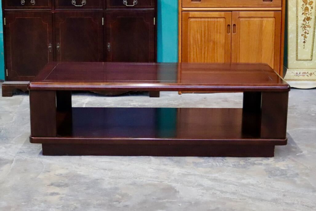 GMIK557C○karimoku / カリモク センターテーブル ローテーブル コーヒーテーブル 応接 ヴィンテージ オールドカリモク 国産家具