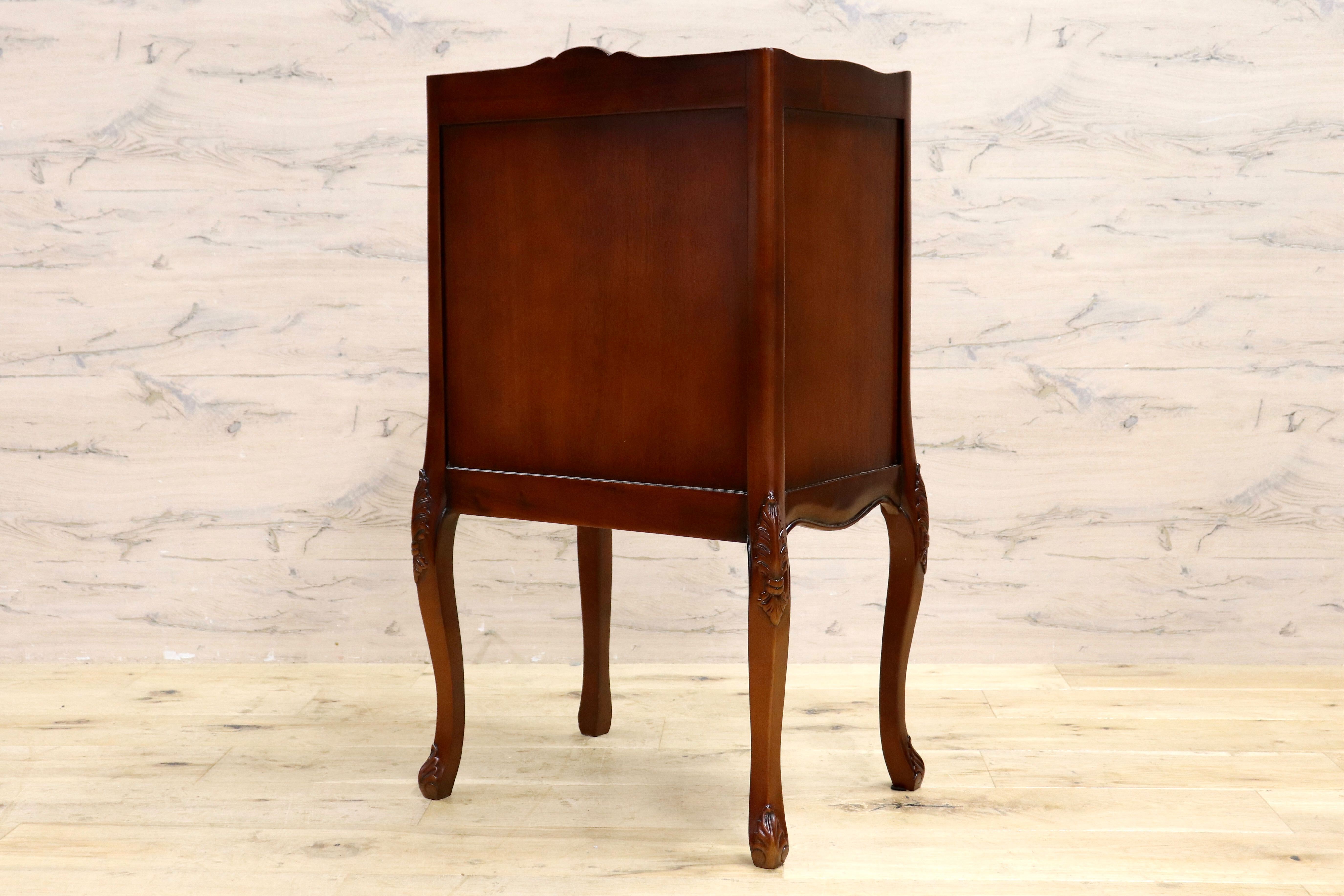 GMIK753C○クラシック サイドチェスト ルイ 4段チェスト チェスト 引き出し収納 小物入れ マホガニー ヨーロピアン アンティーク調