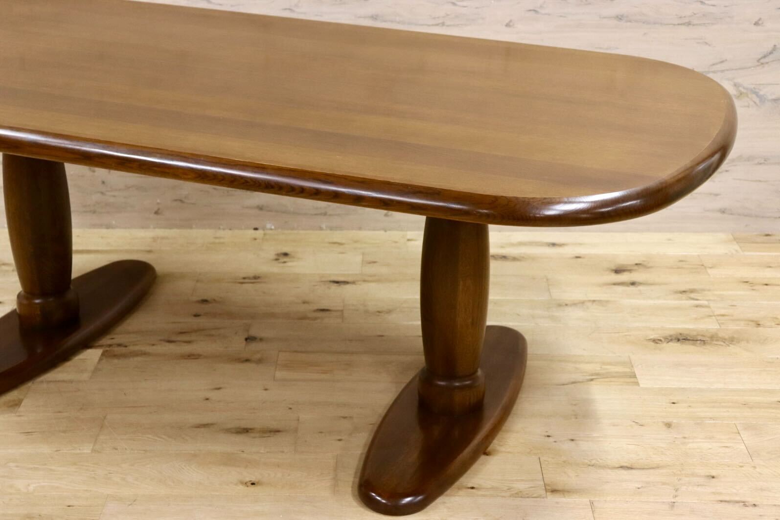 GMHS566○柏木工 / KASHIWA ダイニングテーブル 食卓テーブル 作業台 楢材 飛騨家具 机 テーブル カントリー 国産家具