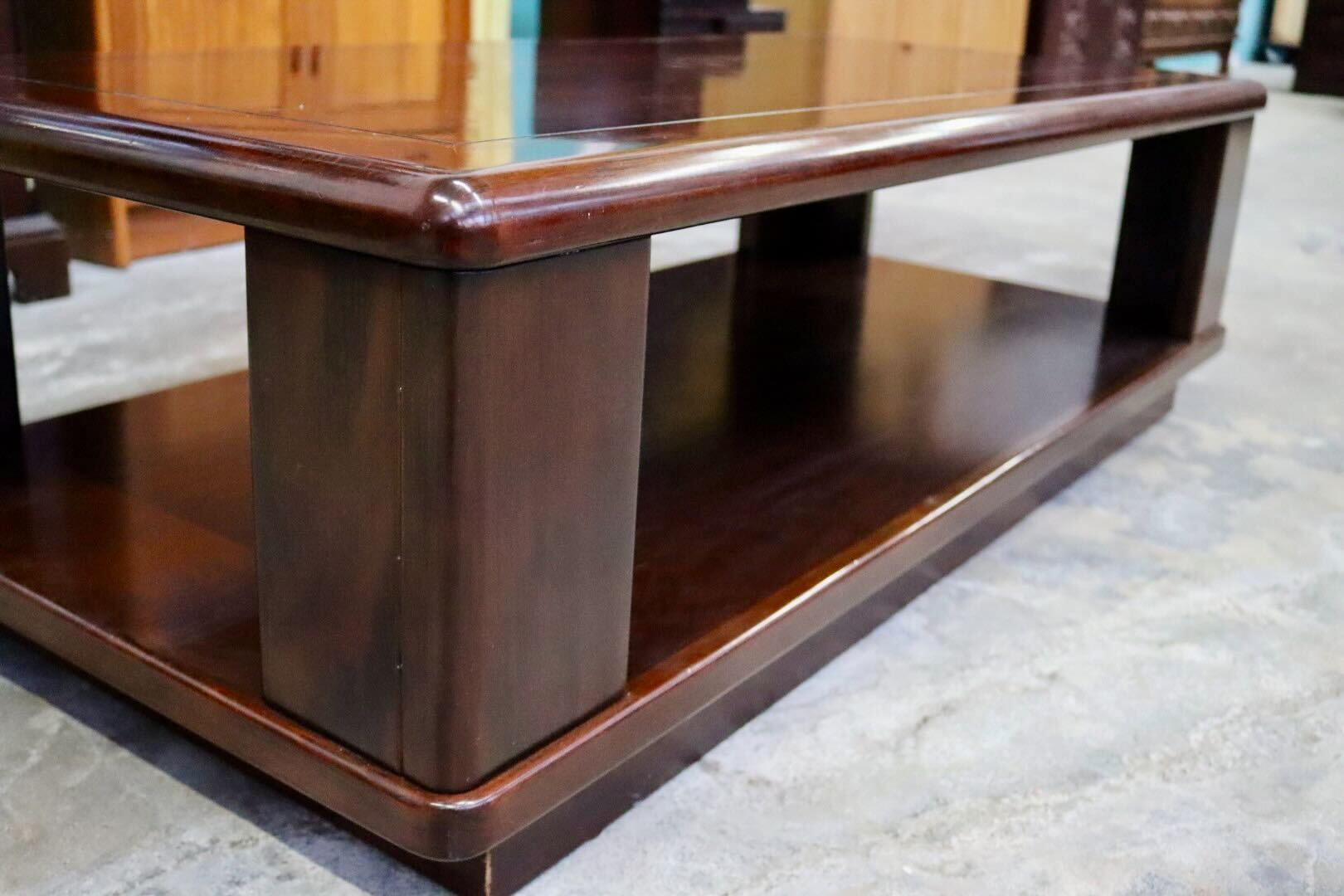 GMIK557C○karimoku / カリモク センターテーブル ローテーブル コーヒーテーブル 応接 ヴィンテージ オールドカリモク 国産家具