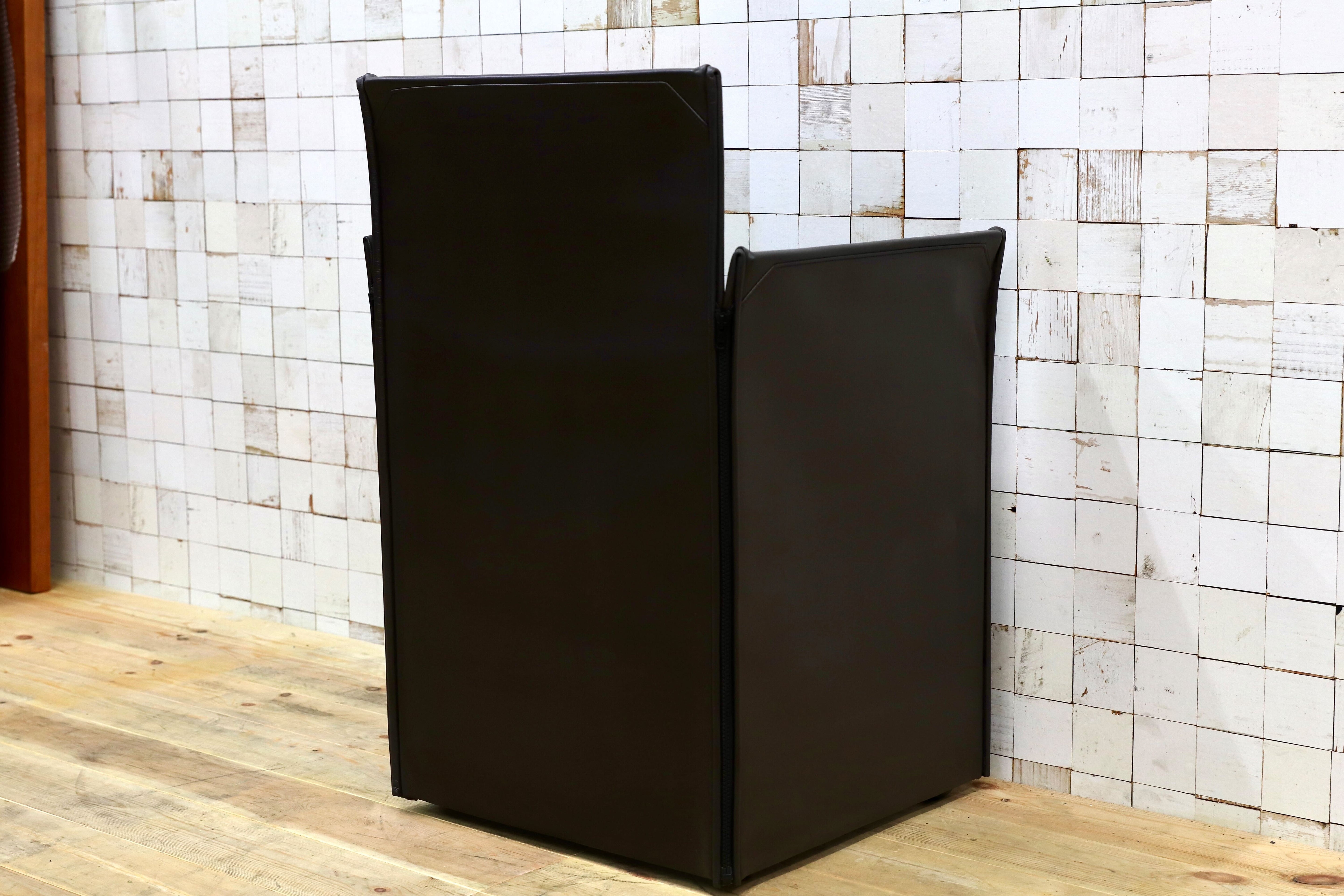 GMHK778G○Cassina / カッシーナ BREAK ブレーク 本革 レザー アームチェア 椅子 キャスター付き マリオ・ベリーニ イタリアモダン 約56万