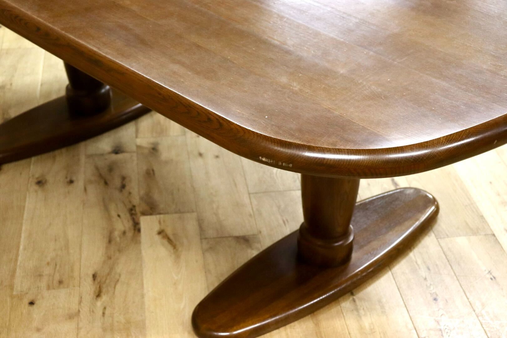 GMHS566○柏木工 / KASHIWA ダイニングテーブル 食卓テーブル 作業台 楢材 飛騨家具 机 テーブル カントリー 国産家具