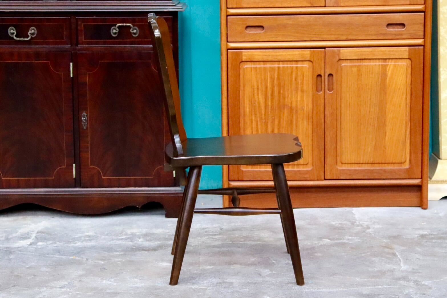 GMIS180A○karimoku / カリモク RUSTIC ルスティック 椅子 チェア ダイニングチェア リビングチェア ヴィンテージ 国産家具