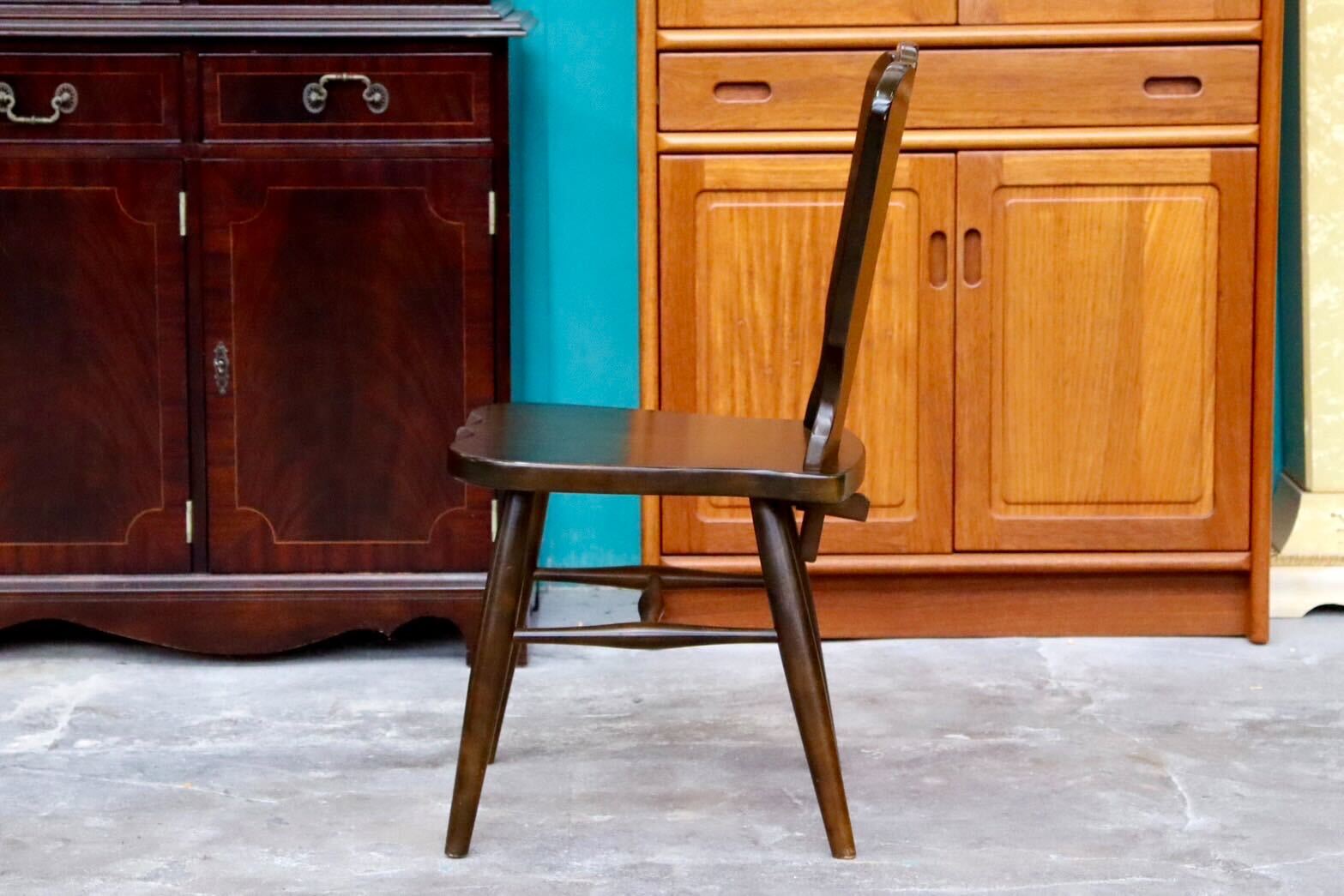 GMIS180A○karimoku / カリモク RUSTIC ルスティック 椅子 チェア ダイニングチェア リビングチェア ヴィンテージ 国産家具