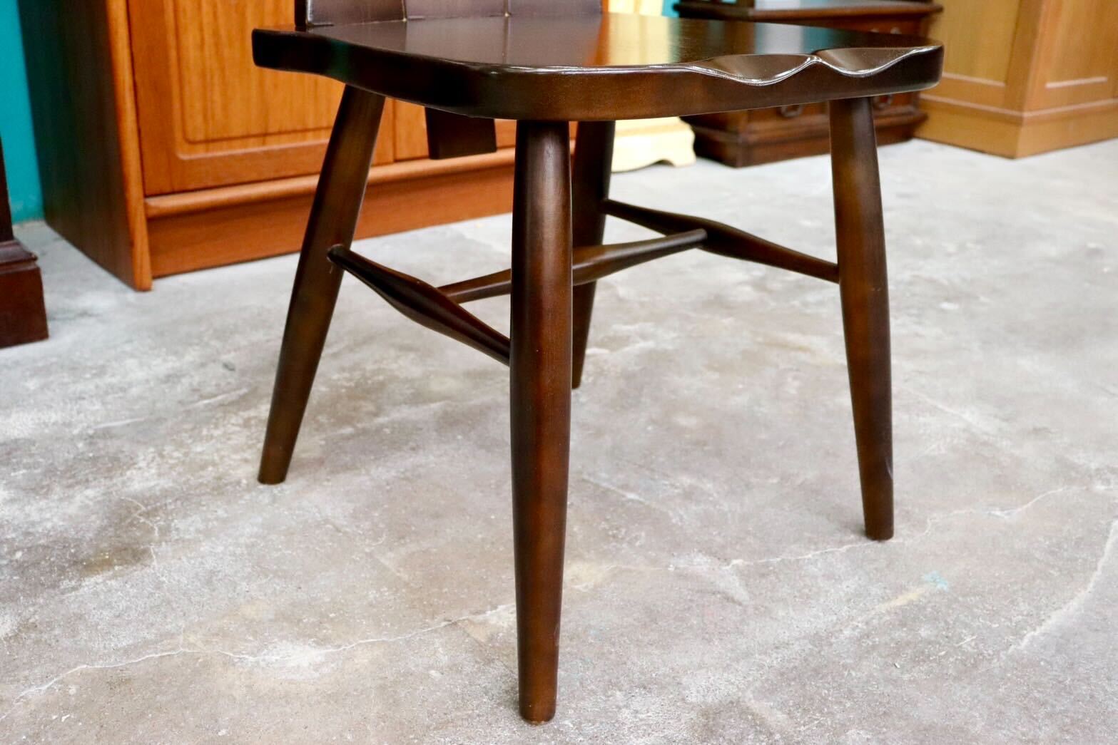 GMIS180A○karimoku / カリモク RUSTIC ルスティック 椅子 チェア ダイニングチェア リビングチェア ヴィンテージ 国産家具