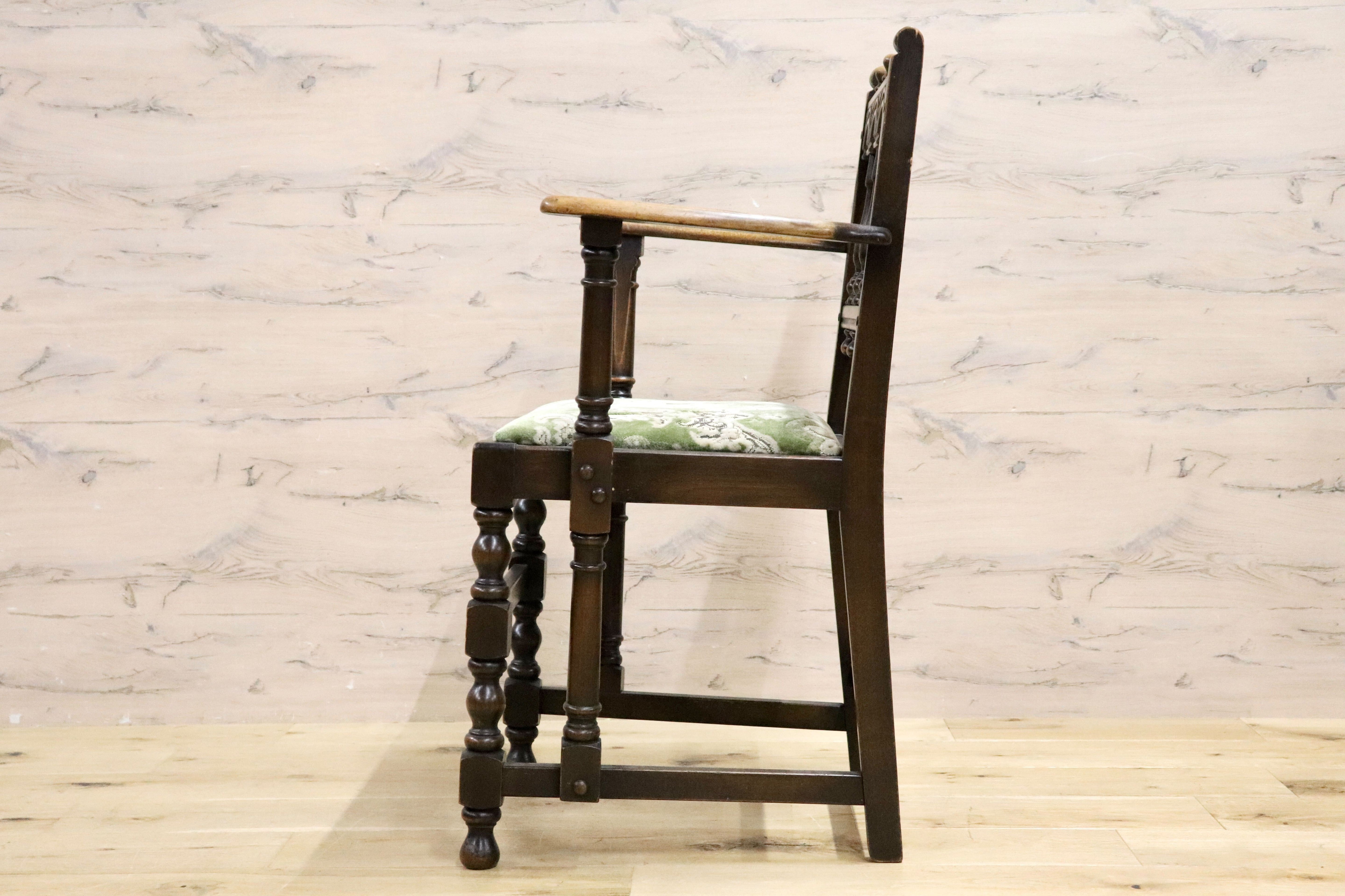 GMIK405A○ERCOL / アーコール Old Colonial ヨークシャー アームチェア イギリス ヴィンテージ クラシック 西洋 アンティーク 稀少