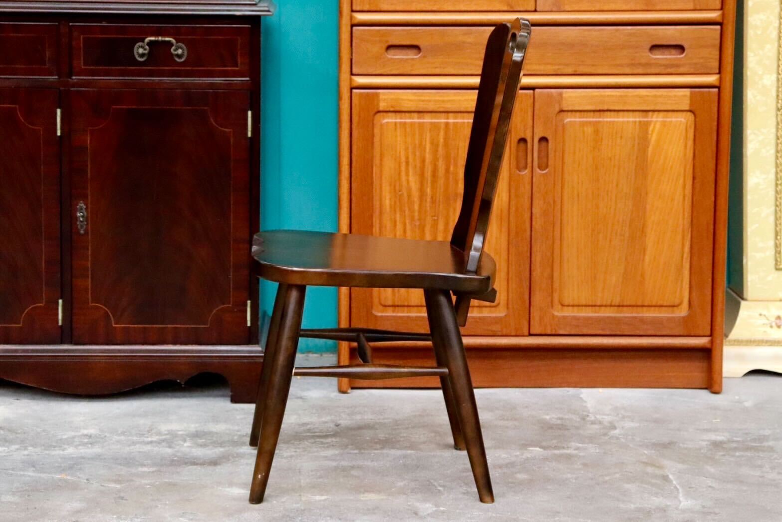GMIS180B○karimoku / カリモク RUSTIC ルスティック 椅子 チェア ダイニングチェア リビングチェア ヴィンテージ 国産家具
