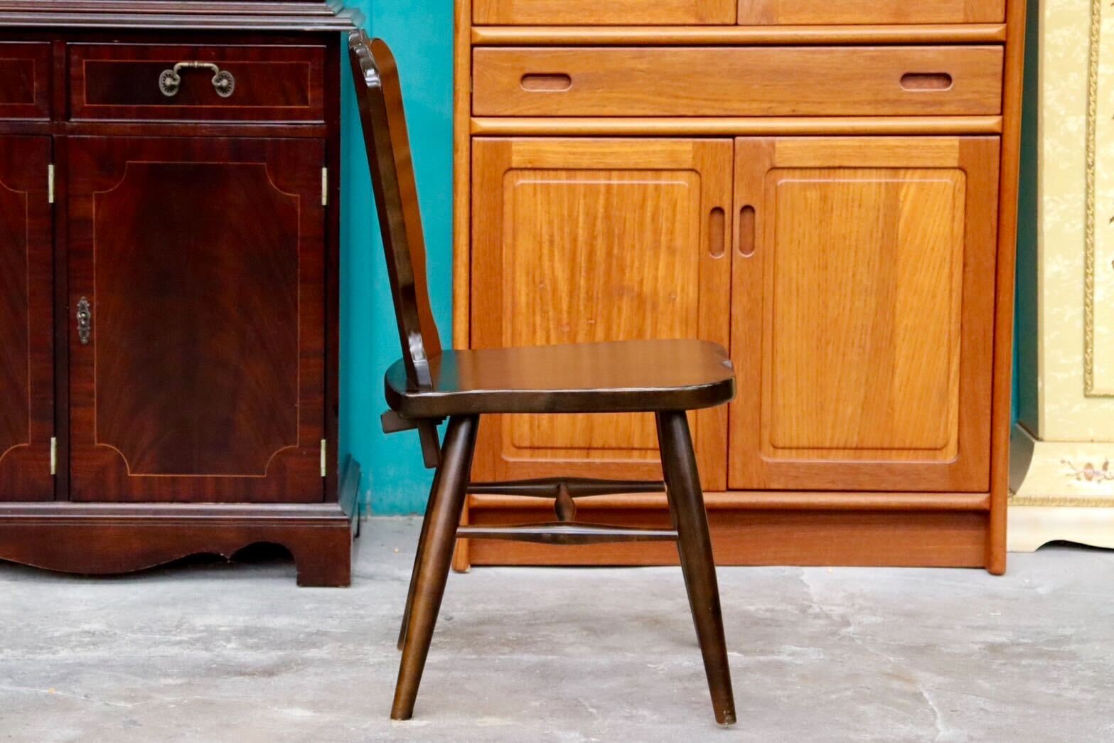 GMIS180B○karimoku / カリモク RUSTIC ルスティック 椅子 チェア ダイニングチェア リビングチェア ヴィンテージ 国産家具