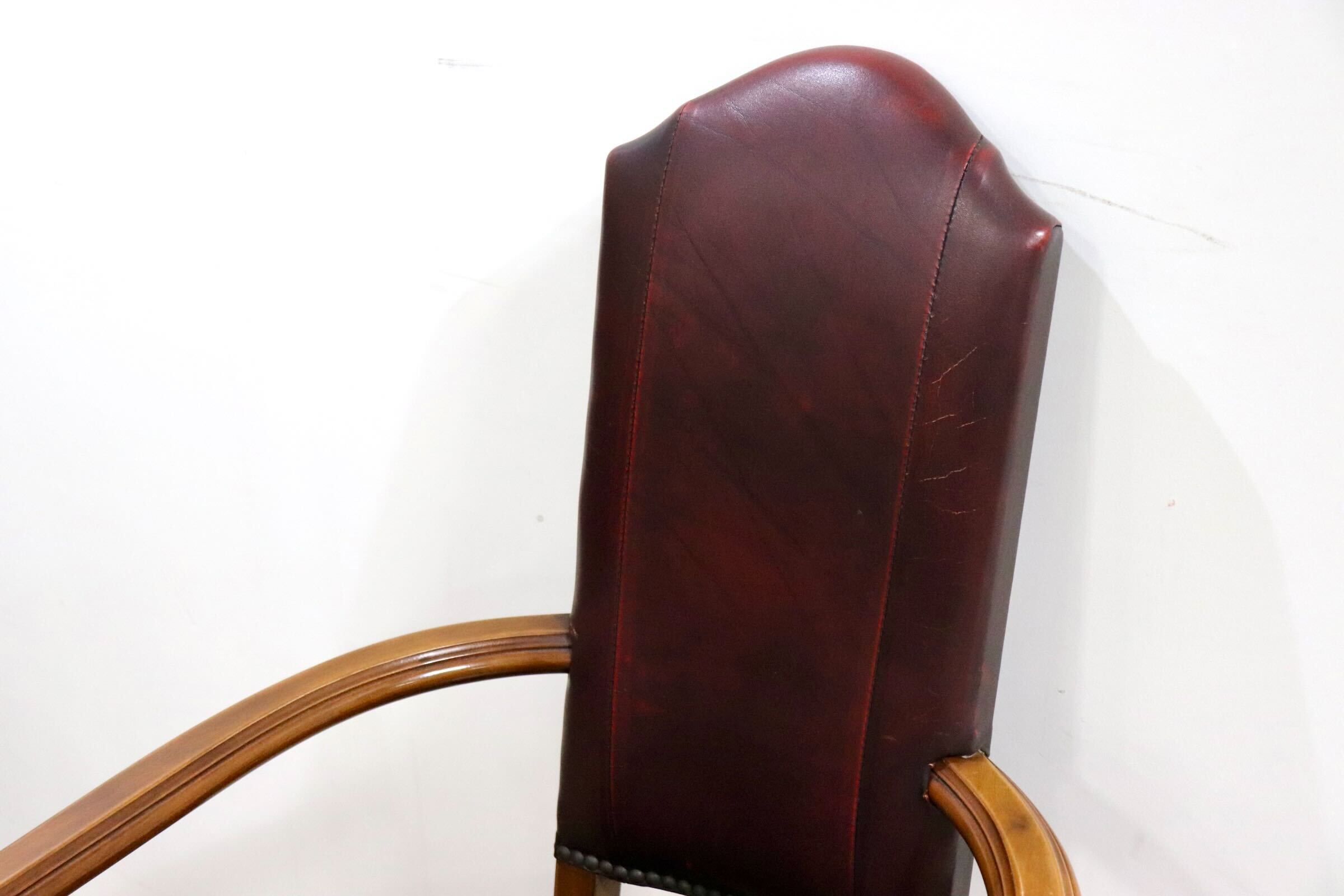 GMHO122E○VARO.S.A. VALENTI / バロッサバレンティ カクトワールチェア スペイン最高峰 ダイニングチェア 椅子 本革 定価21万