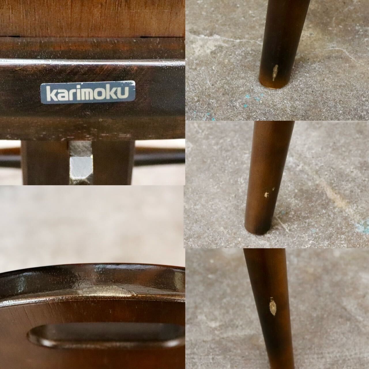 GMIS180B○karimoku / カリモク RUSTIC ルスティック 椅子 チェア ダイニングチェア リビングチェア ヴィンテージ 国産家具