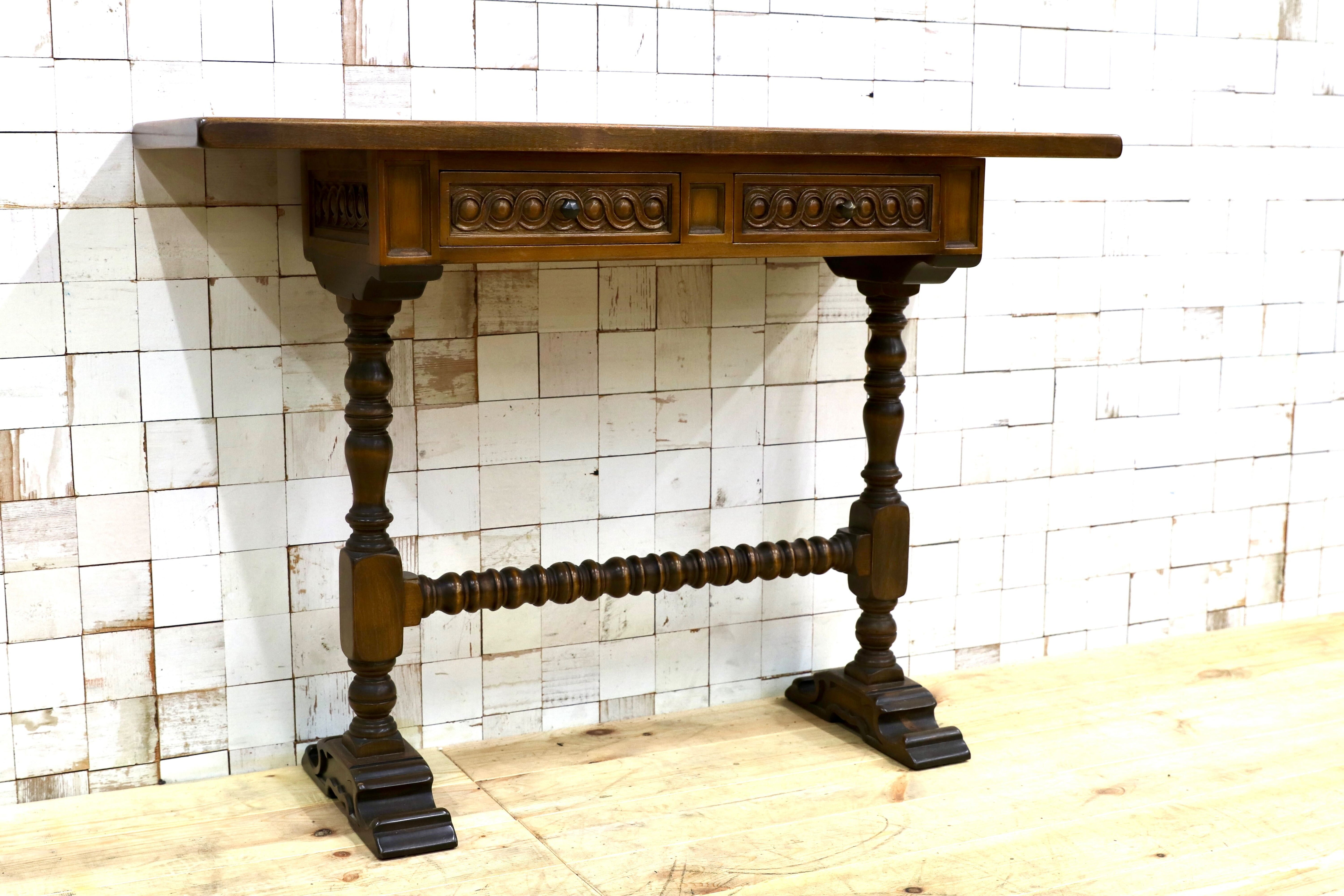 GMHO103○VARO.S.A. VALENTI / バロッサバレンティ コンソールテーブル 花台 飾り台 クラシック ヴィンテージ スペイン最高峰 約39万