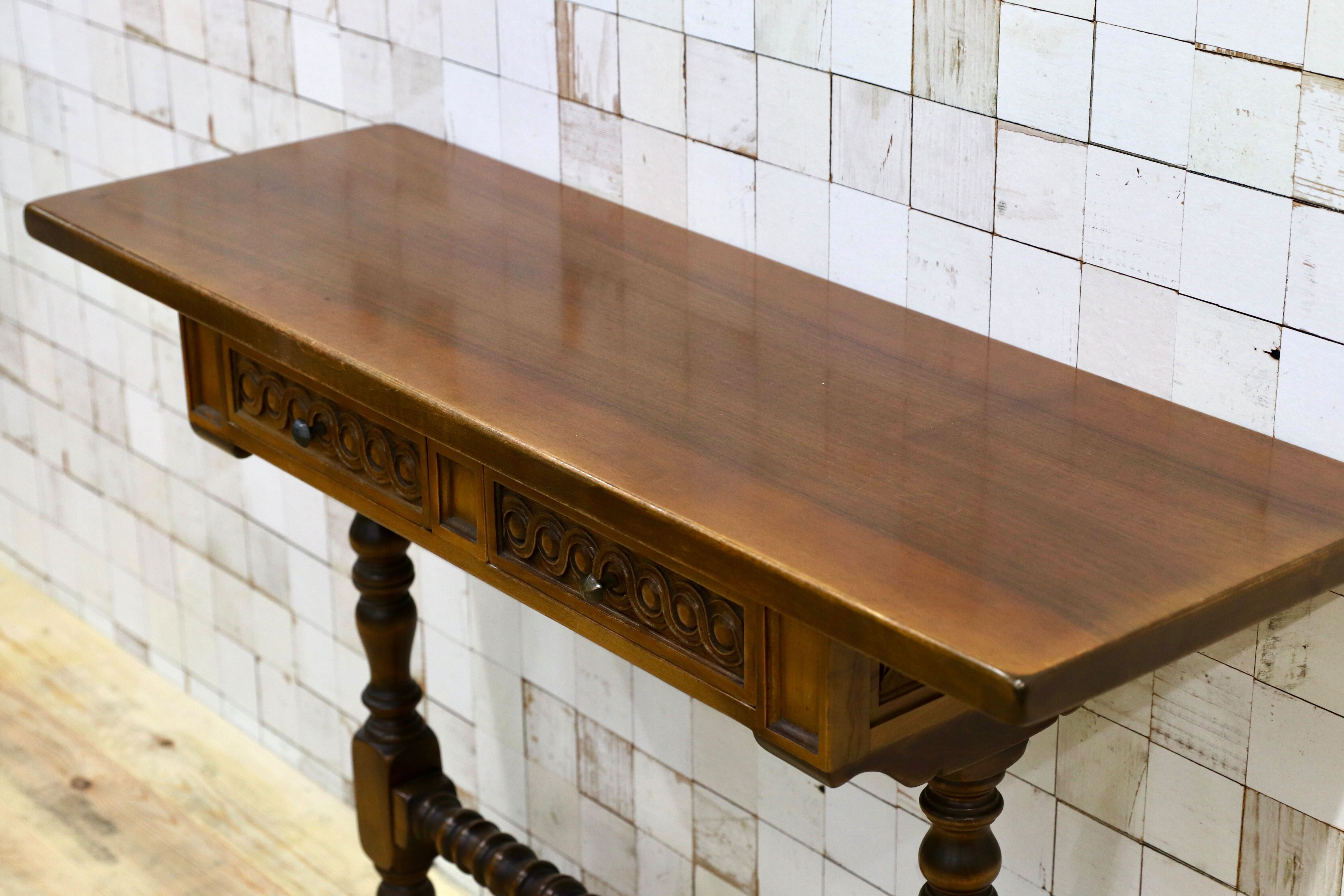 GMHO103○VARO.S.A. VALENTI / バロッサバレンティ コンソールテーブル 花台 飾り台 クラシック ヴィンテージ スペイン最高峰 約39万