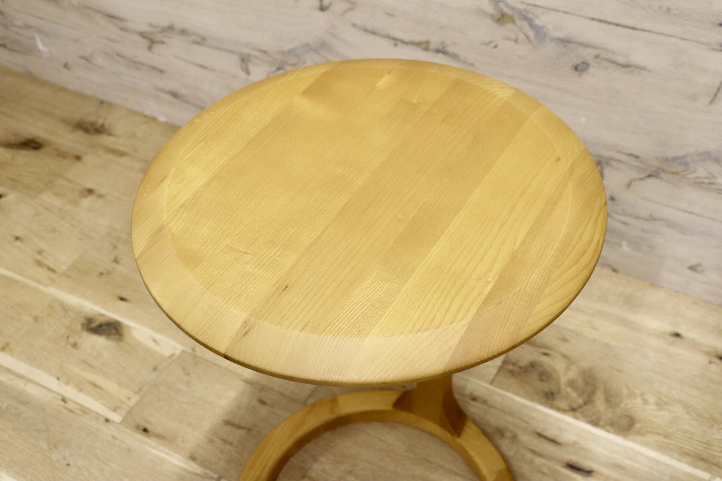 GMJN40○CHERRY FURNITURE / チェリーファニチュア 桜屋工業 LT-310A サイドテーブル ソファテーブル アッシュ材 ナチュラル モダン 展示品