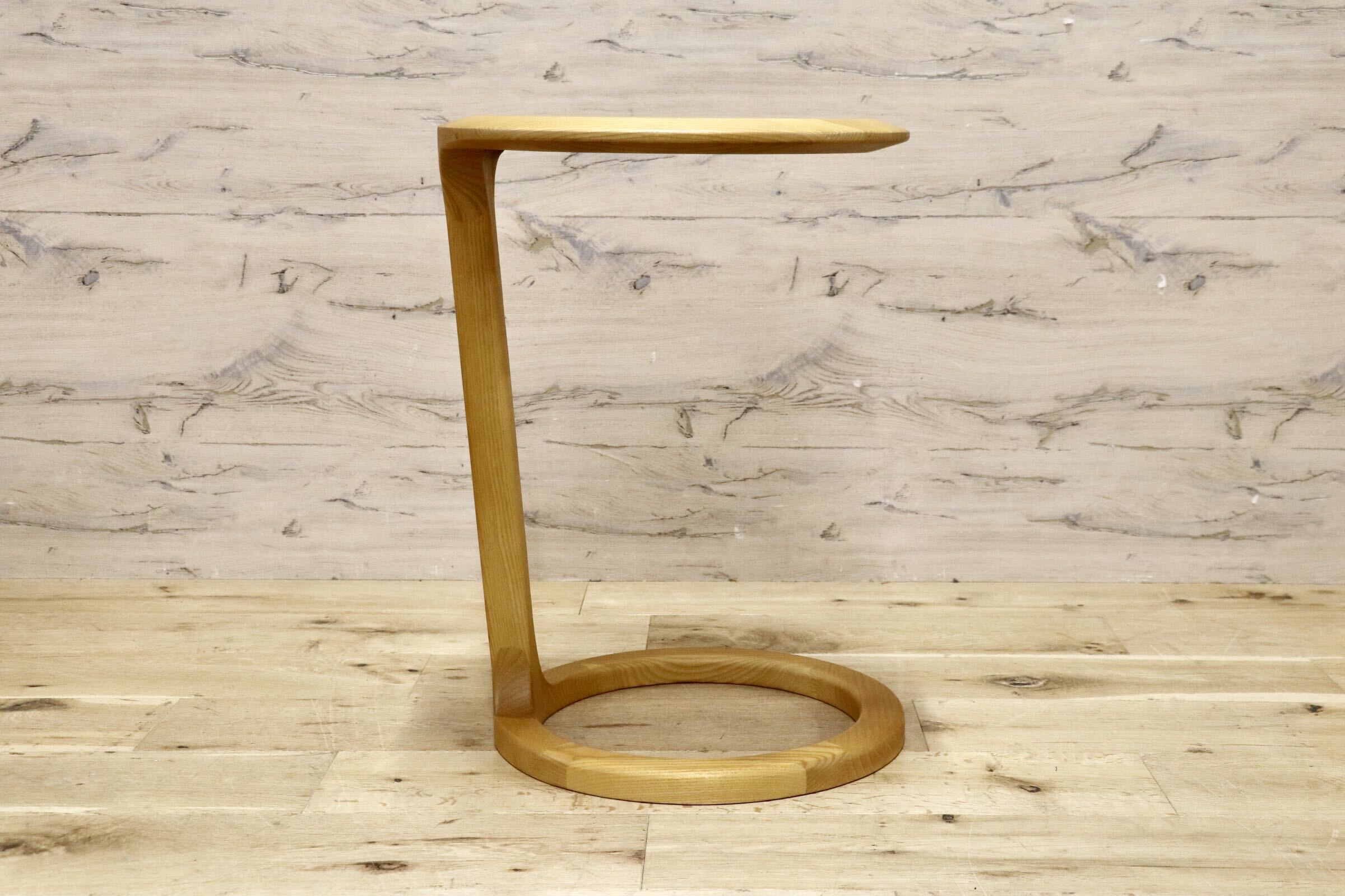 GMJN40○CHERRY FURNITURE / チェリーファニチュア 桜屋工業 LT-310A サイドテーブル ソファテーブル アッシュ材 ナチュラル モダン 展示品