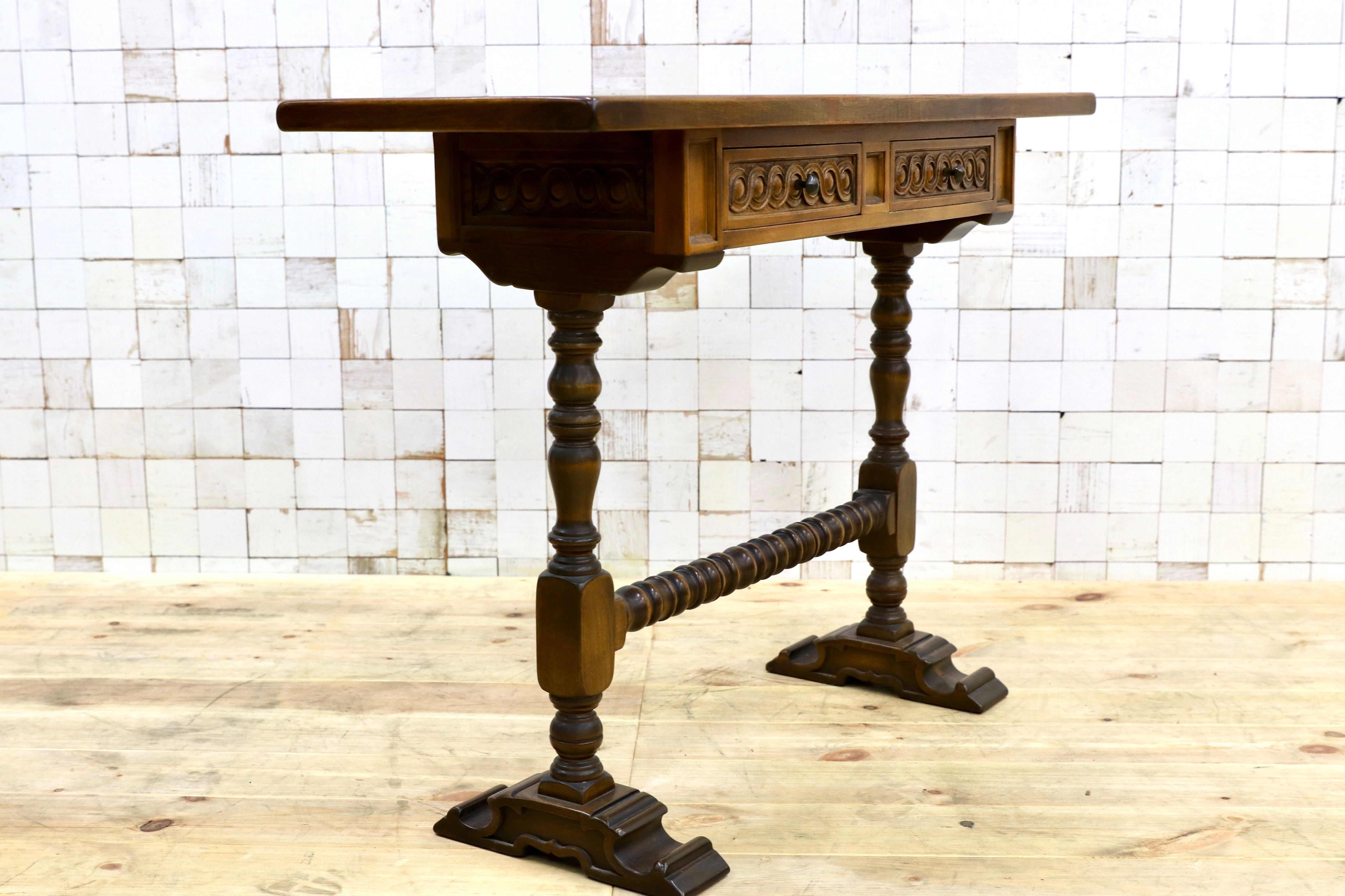 GMHO103○VARO.S.A. VALENTI / バロッサバレンティ コンソールテーブル 花台 飾り台 クラシック ヴィンテージ スペイン最高峰 約39万