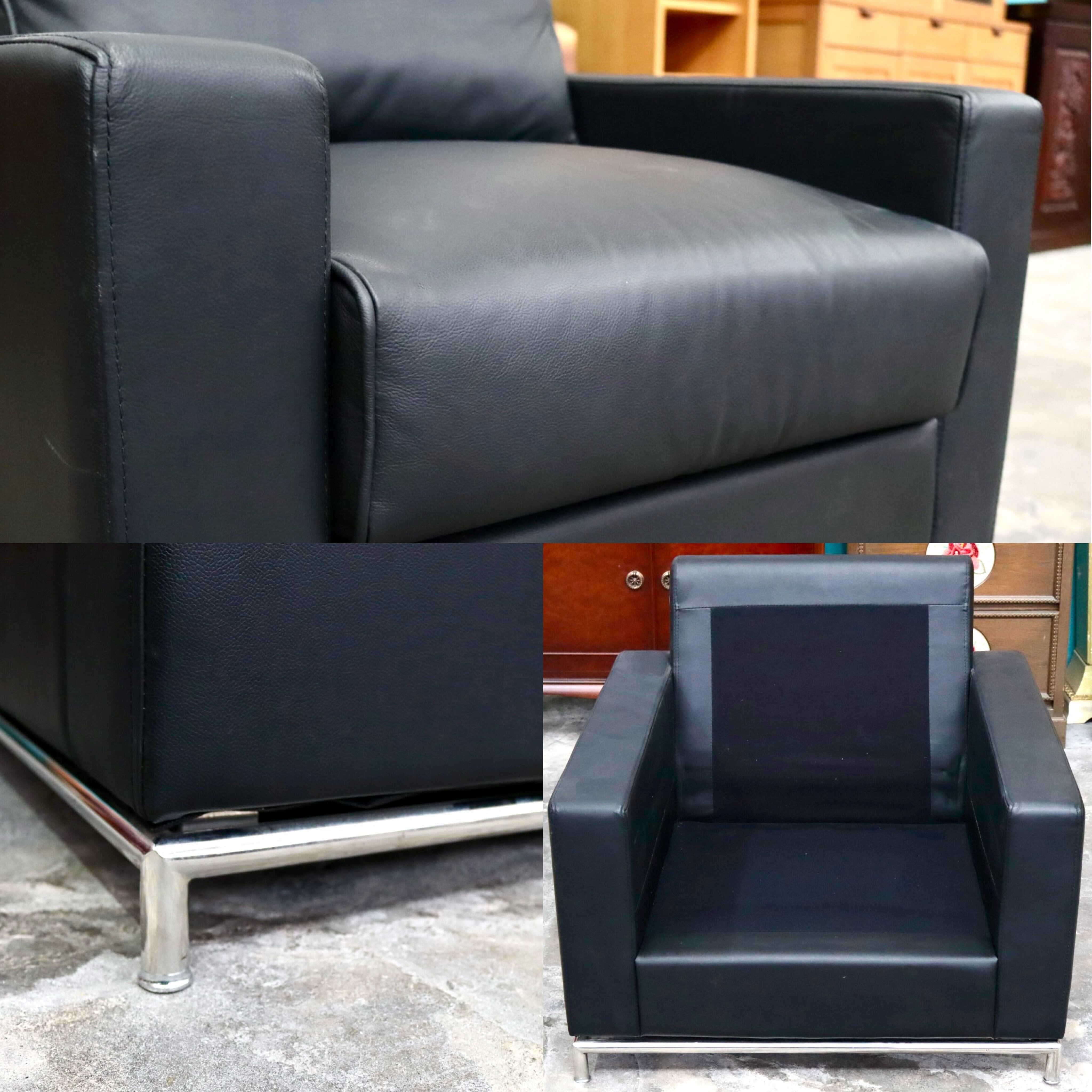 GMIK881○crastina / クラスティーナ ULTIMA ウルティマ 1人掛けソファ シングルソファ アームチェア 本革 モダン